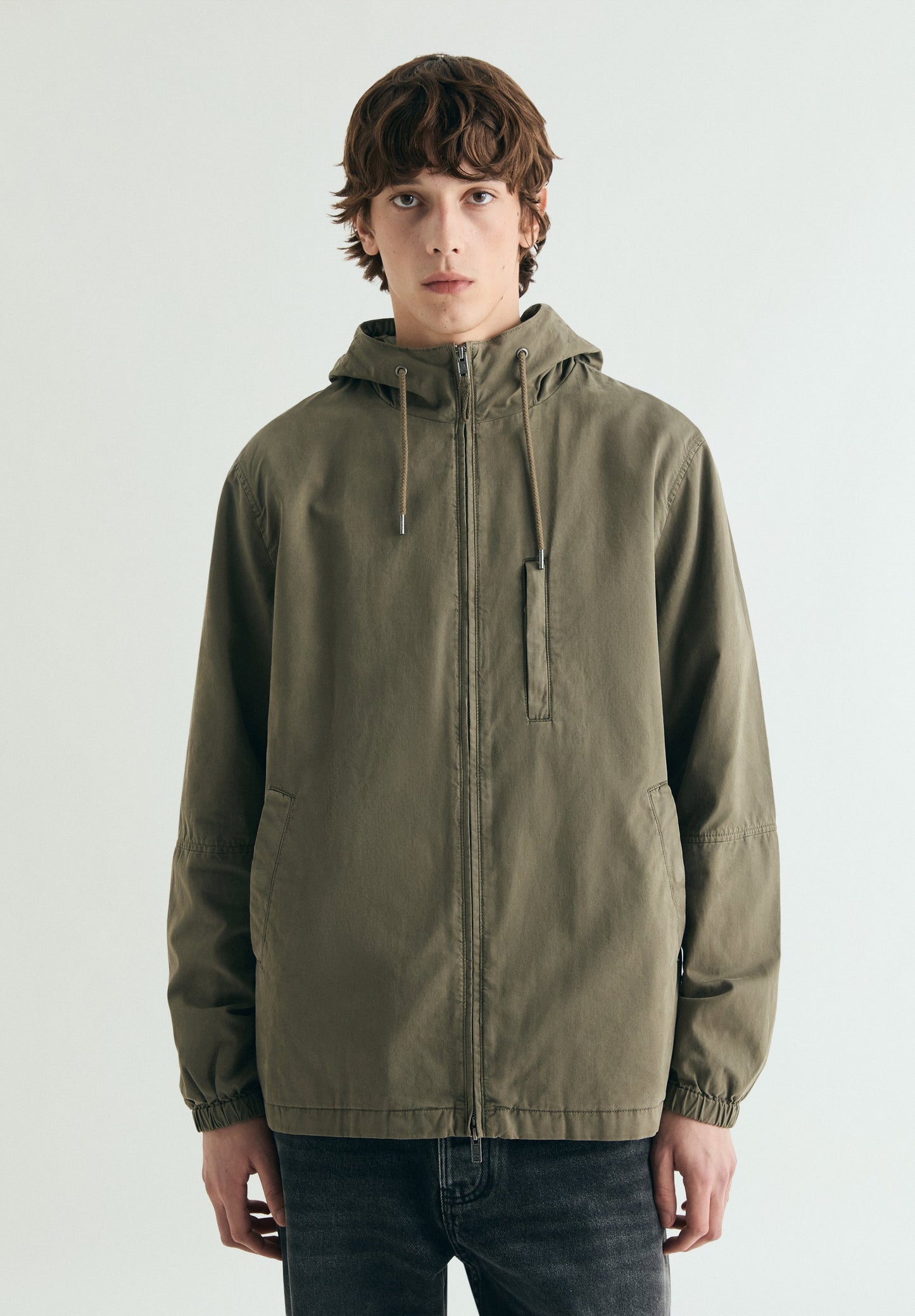 HOODED JACKET WITH MATCHING SKULL