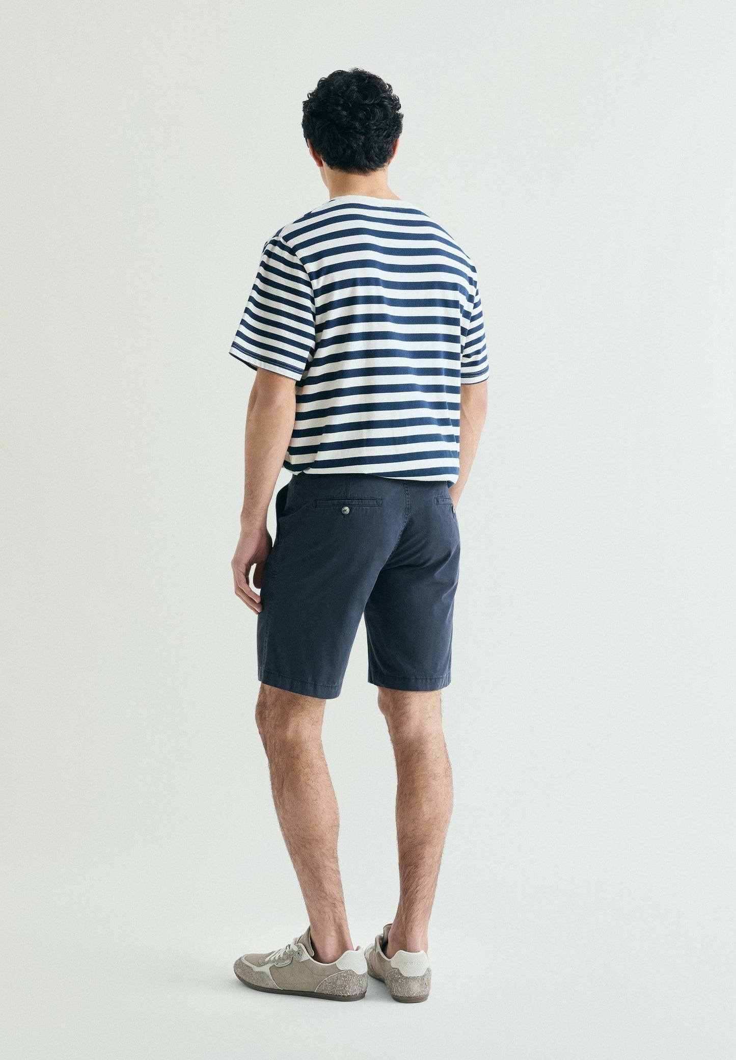 BASIC ORGANIC COTTON BERMUDA SHORTS