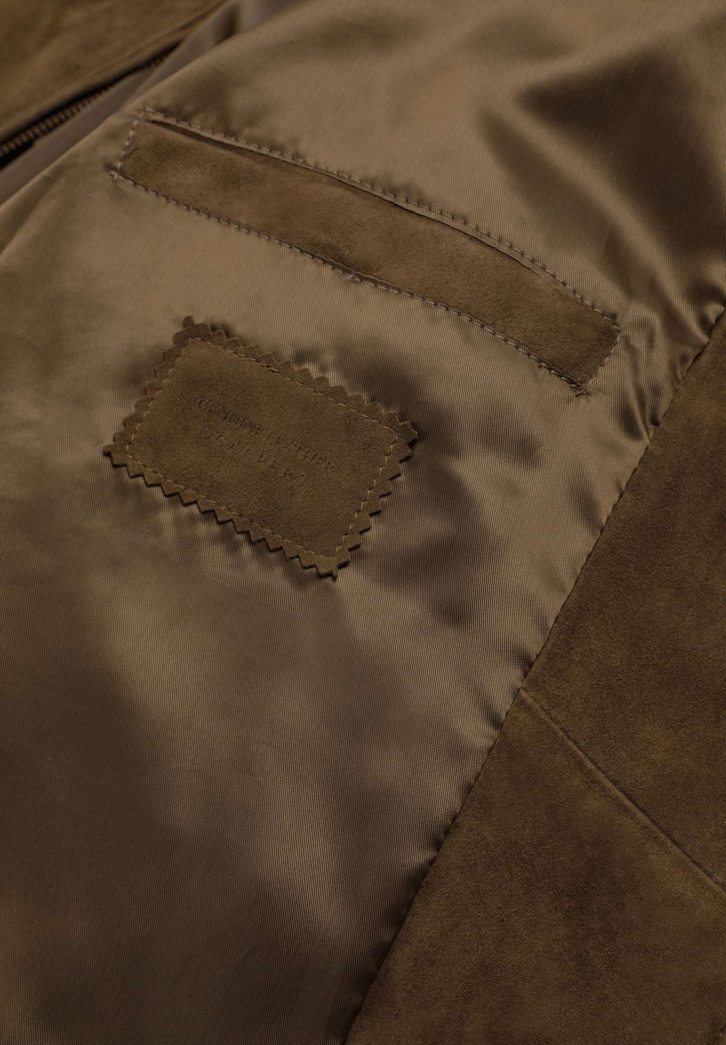 SUEDE BOMBER JACKET