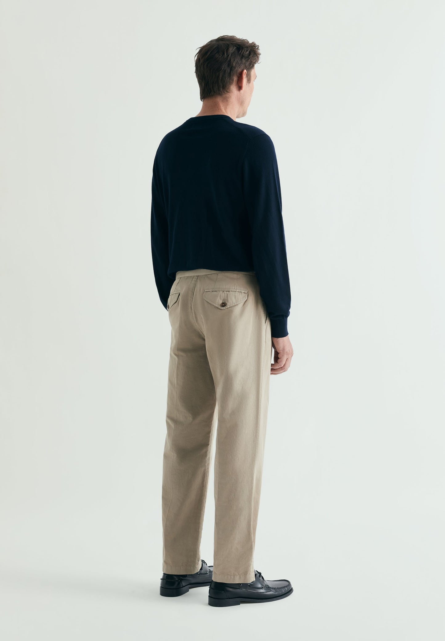 SLIM FIT DARTED TROUSERS