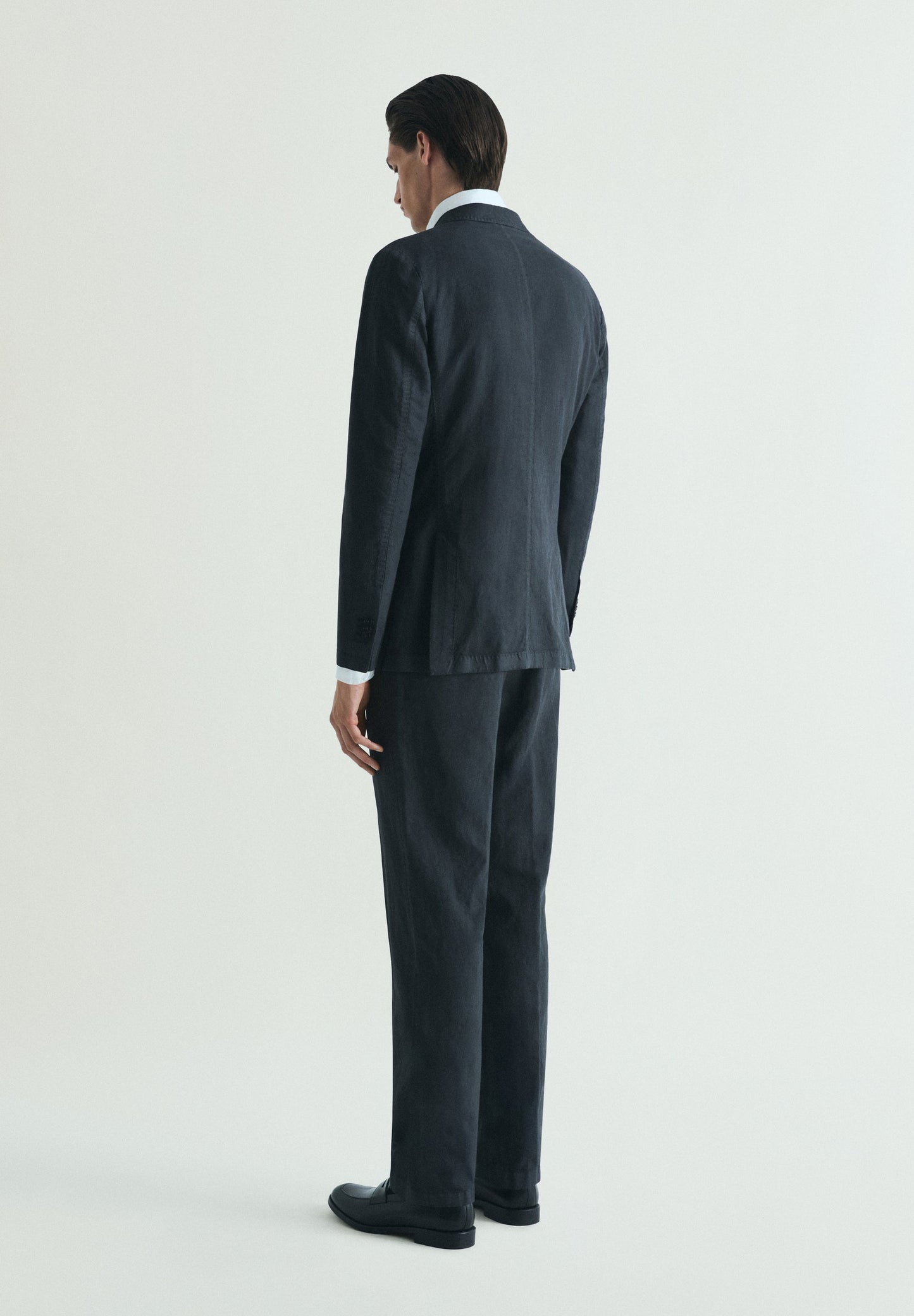 LINEN SUIT TROUSERS