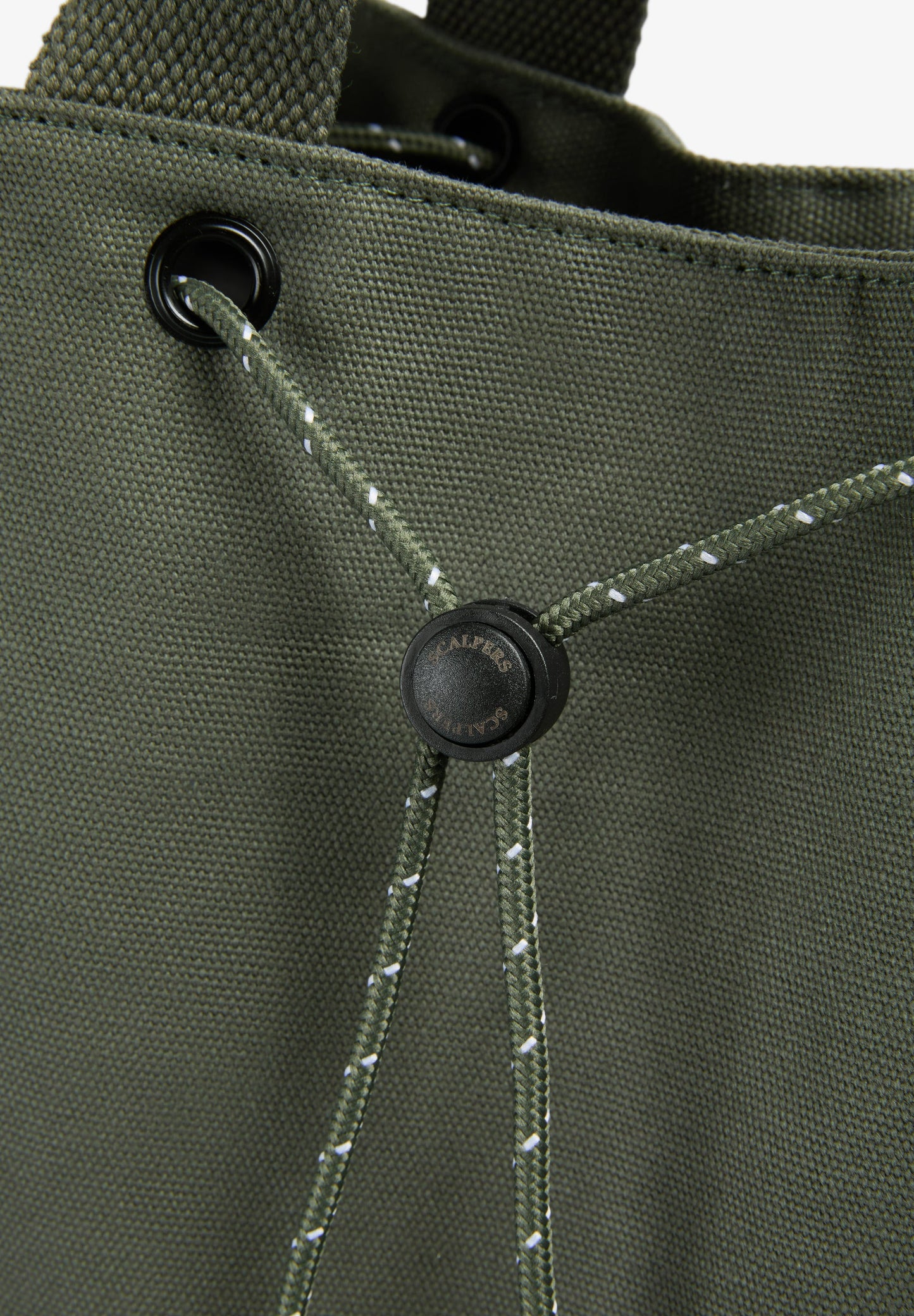 CANVAS BACKPACK WITH ADJUSTABLE DRAWSTRING