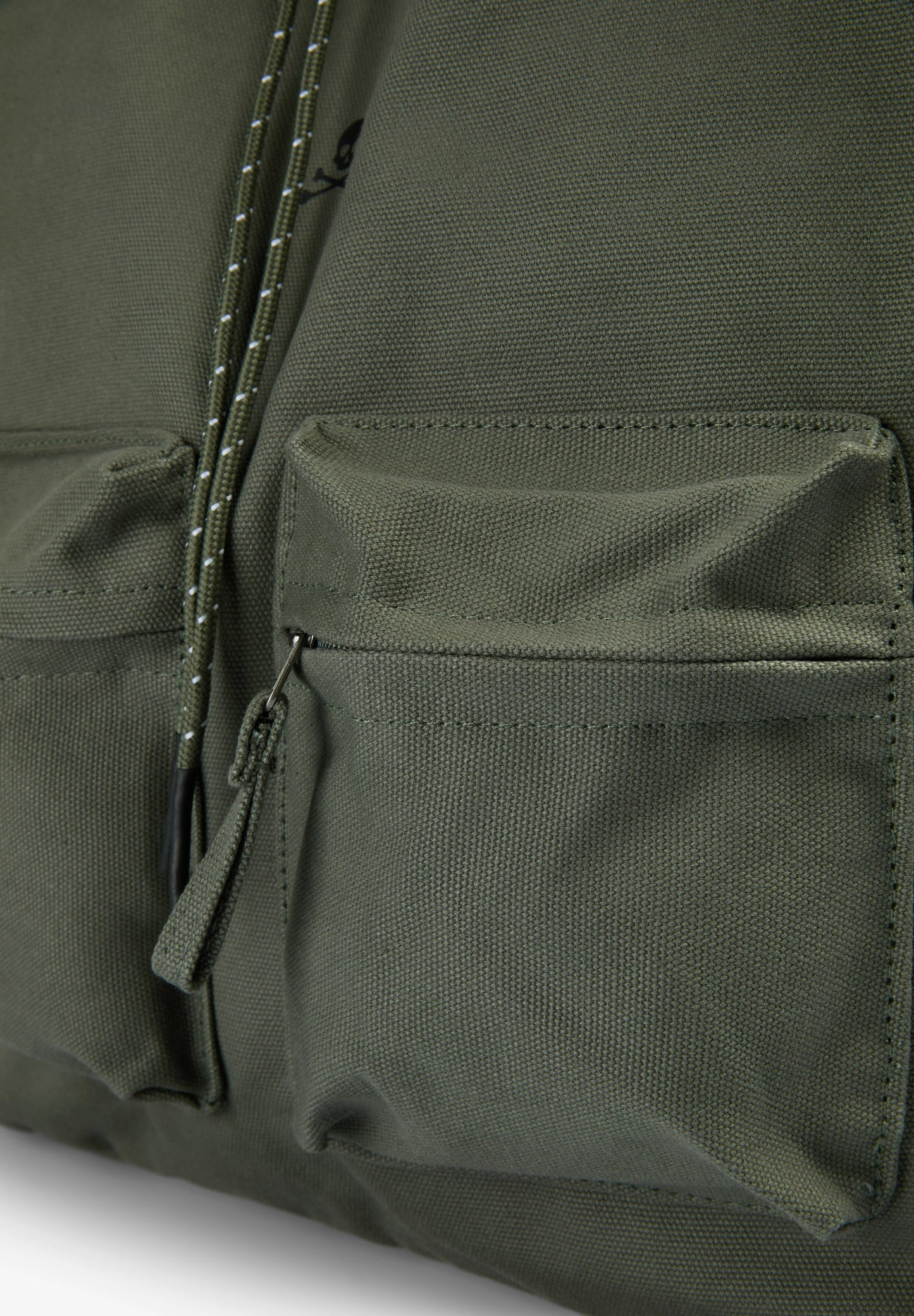 CANVAS BACKPACK WITH ADJUSTABLE DRAWSTRING