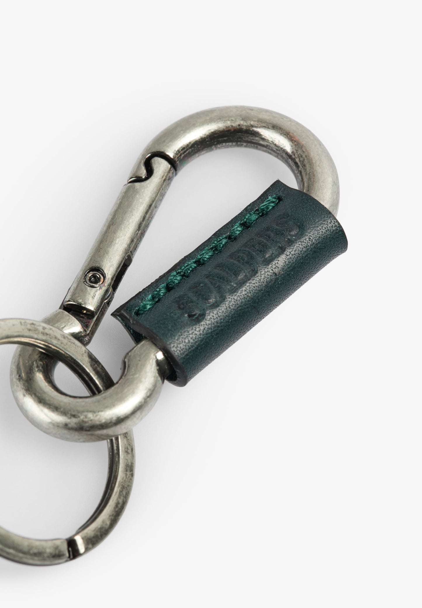 LEATHER CARABINER KEYCHAIN