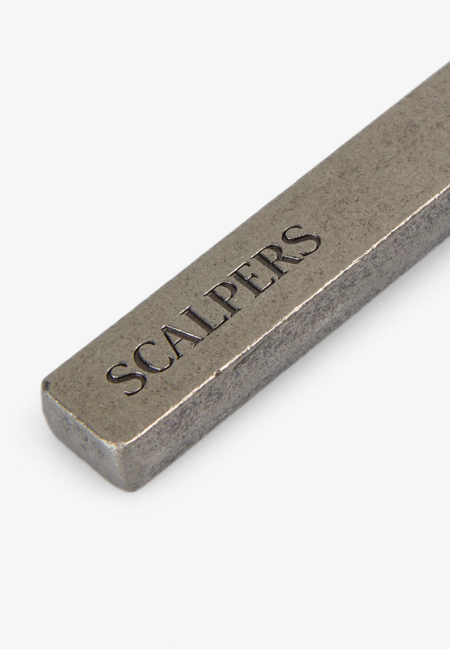 METAL KEYCHAIN WITH ENGRAVED LOGO