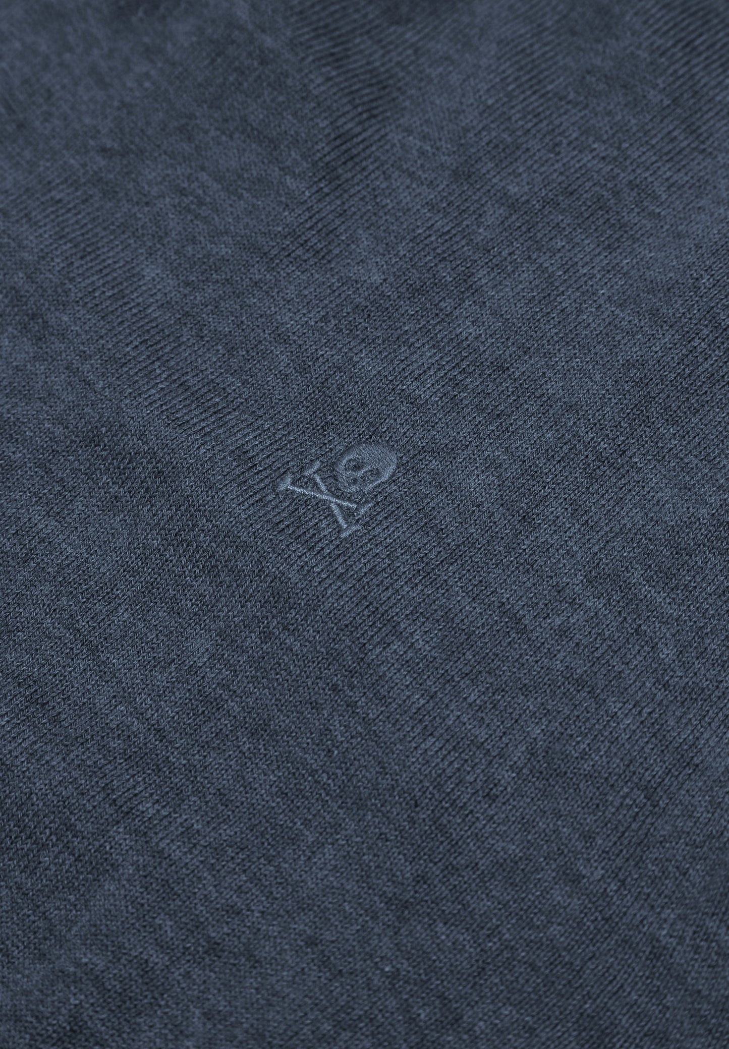 SUPIMA SWEATER WITH TONAL EMBROIDERY