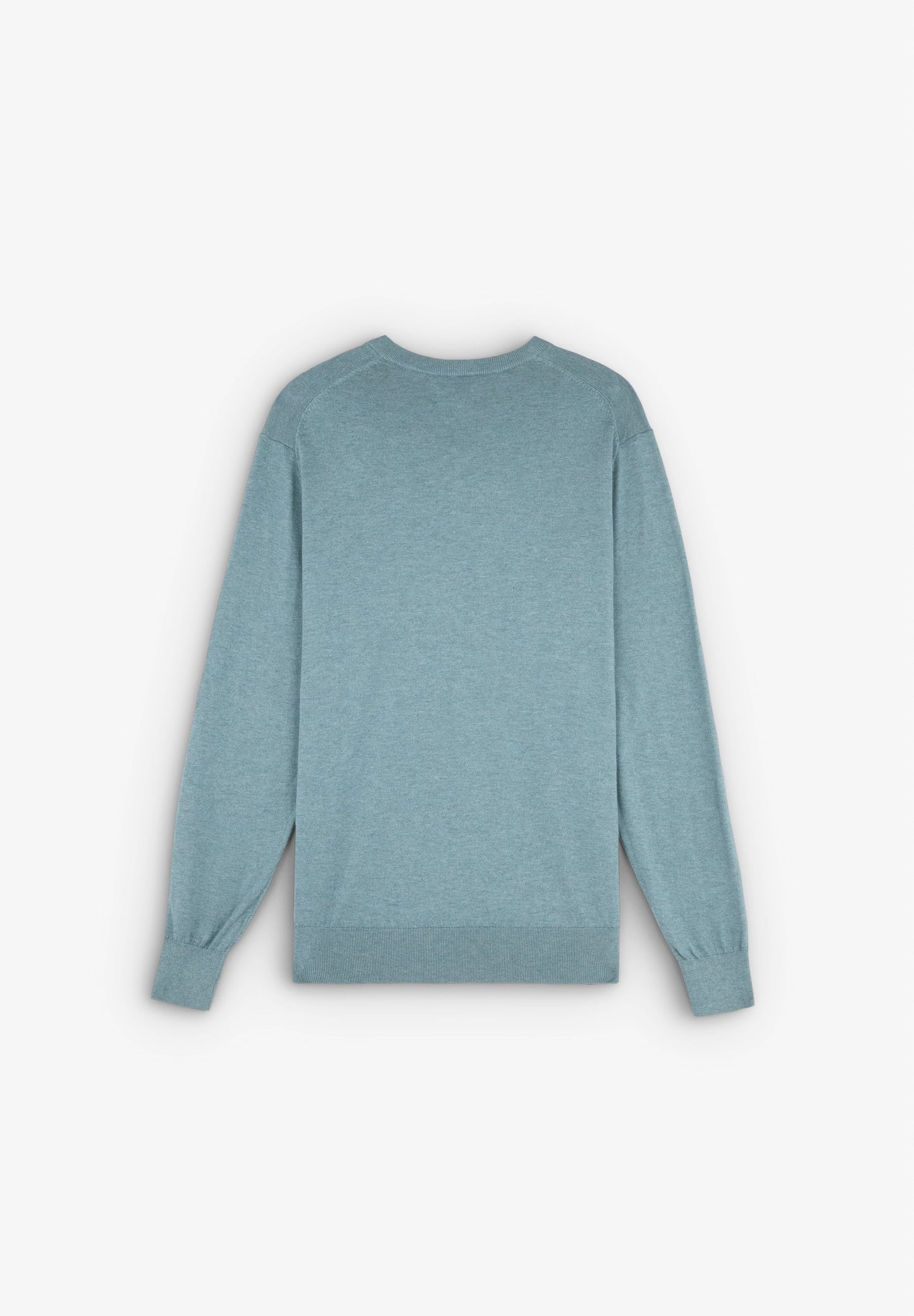 SUPIMA SWEATER WITH TONAL EMBROIDERY