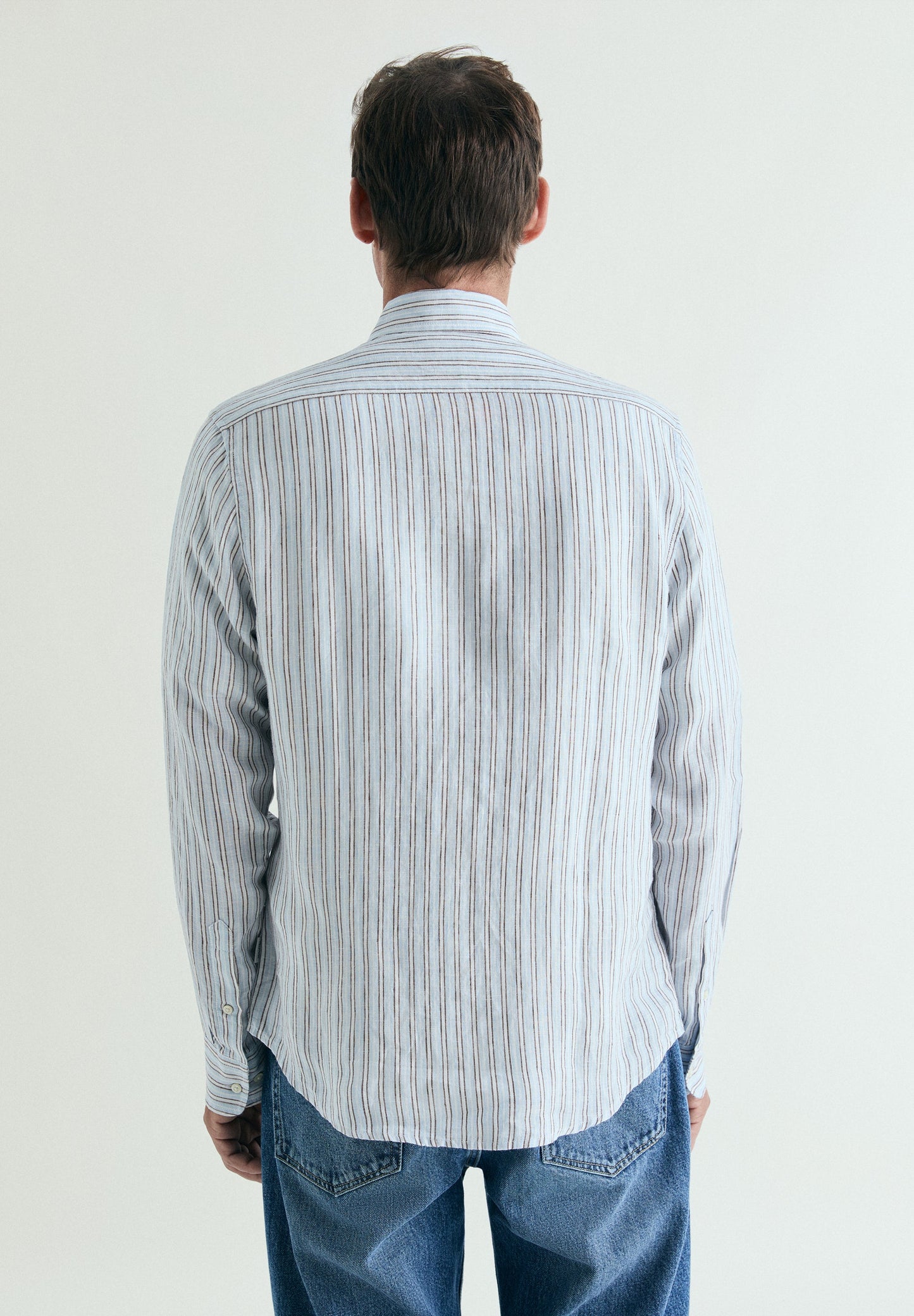 SLIM FIT LINEN SHIRT