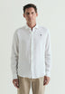 SLIM FIT LINEN SHIRT