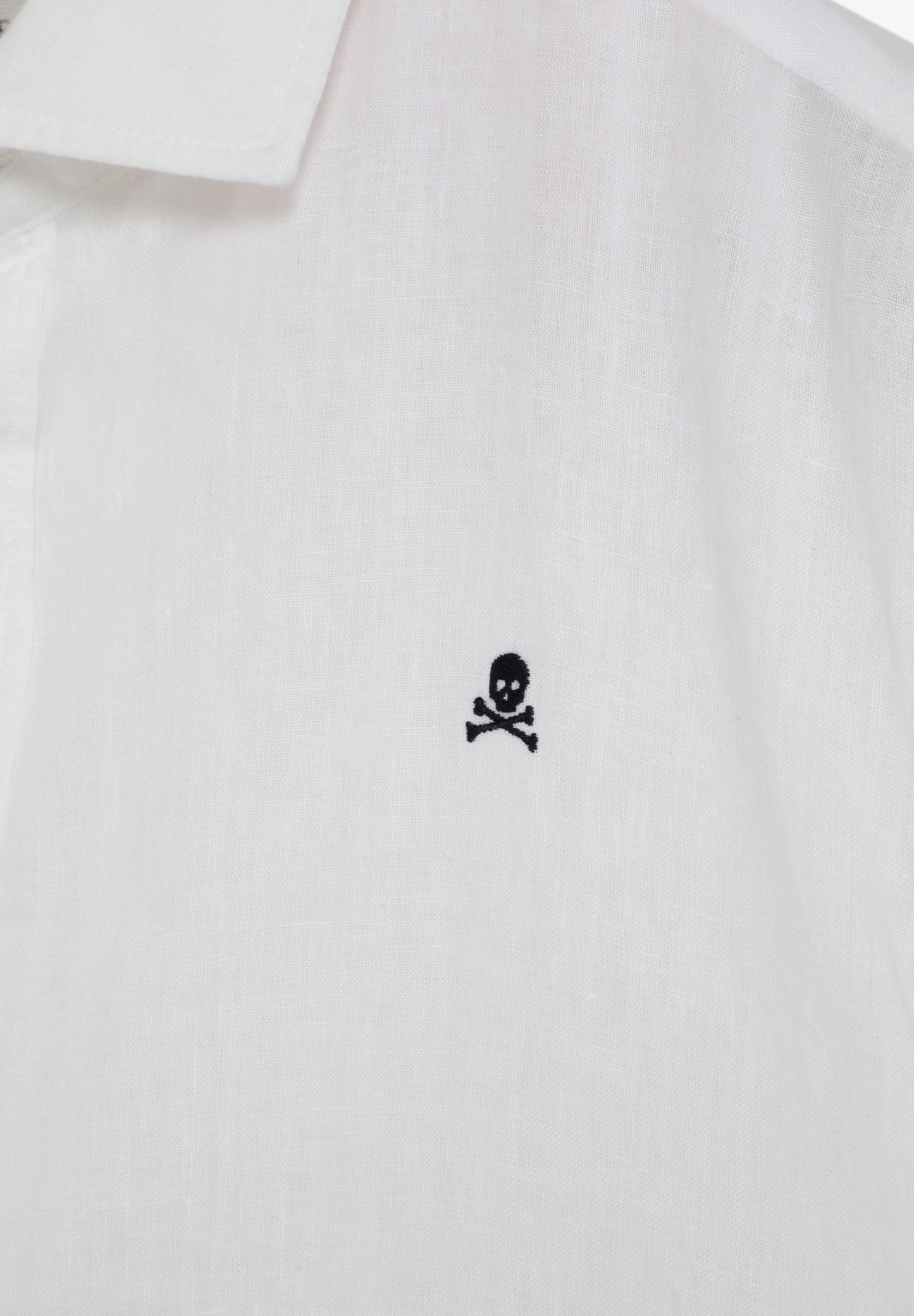 SLIM FIT LINEN SHIRT