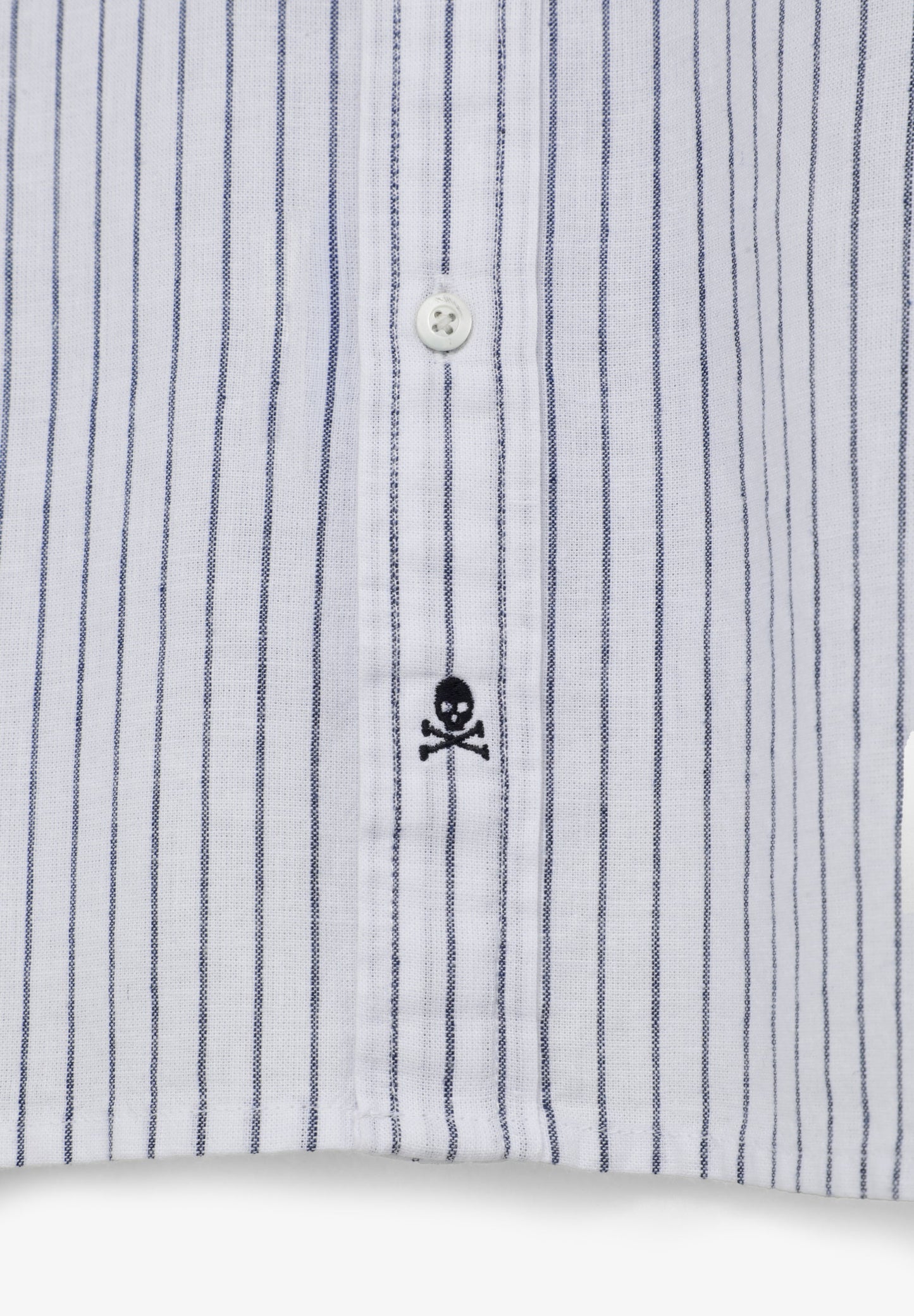 SCLINEN POCKET MAO SHIRT