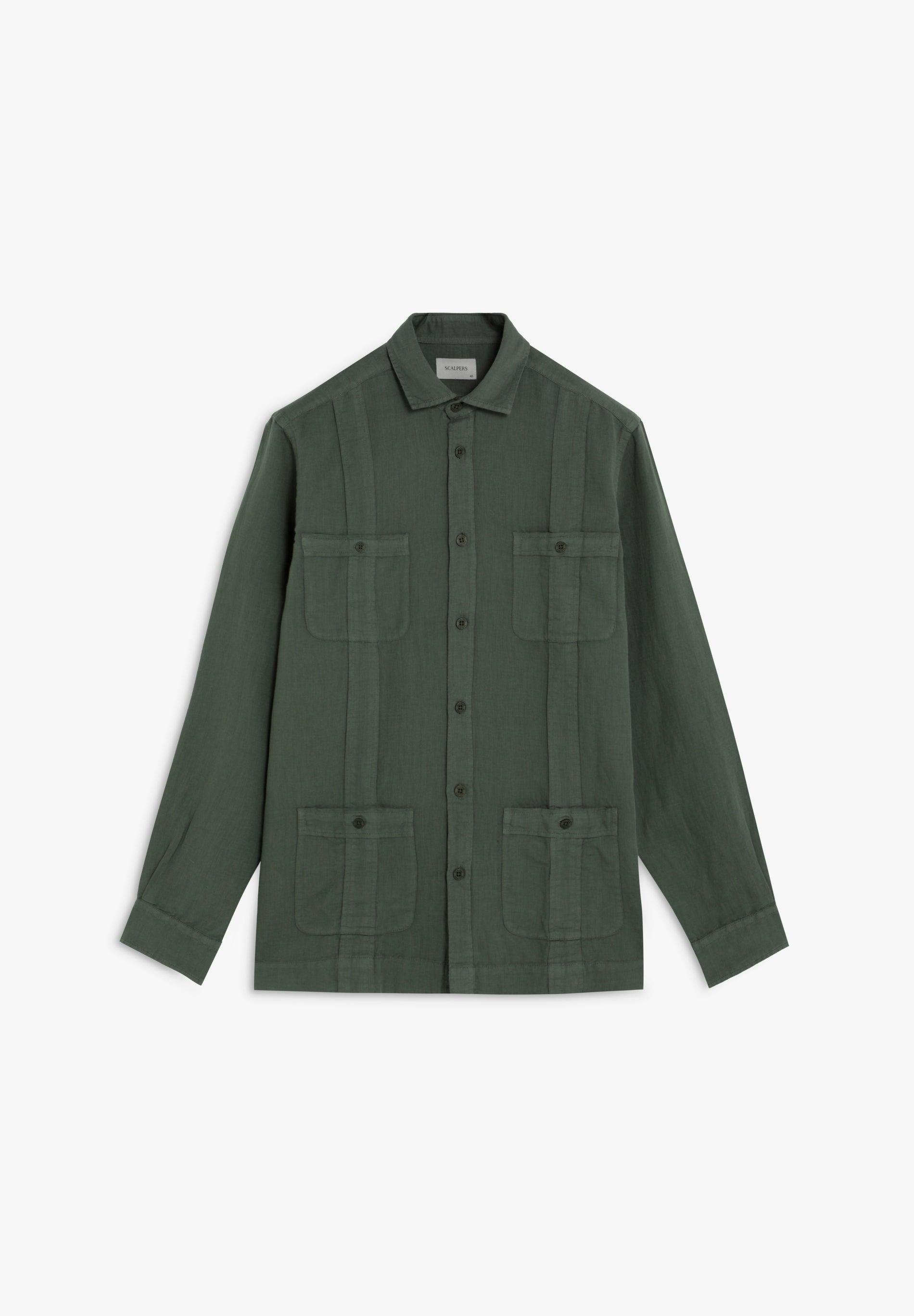 LINEN GUAYABERA SHIRT