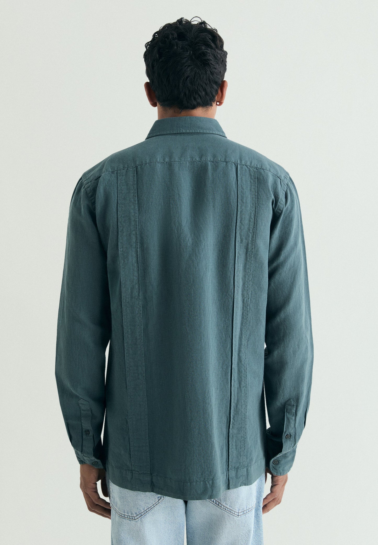 LINEN GUAYABERA SHIRT