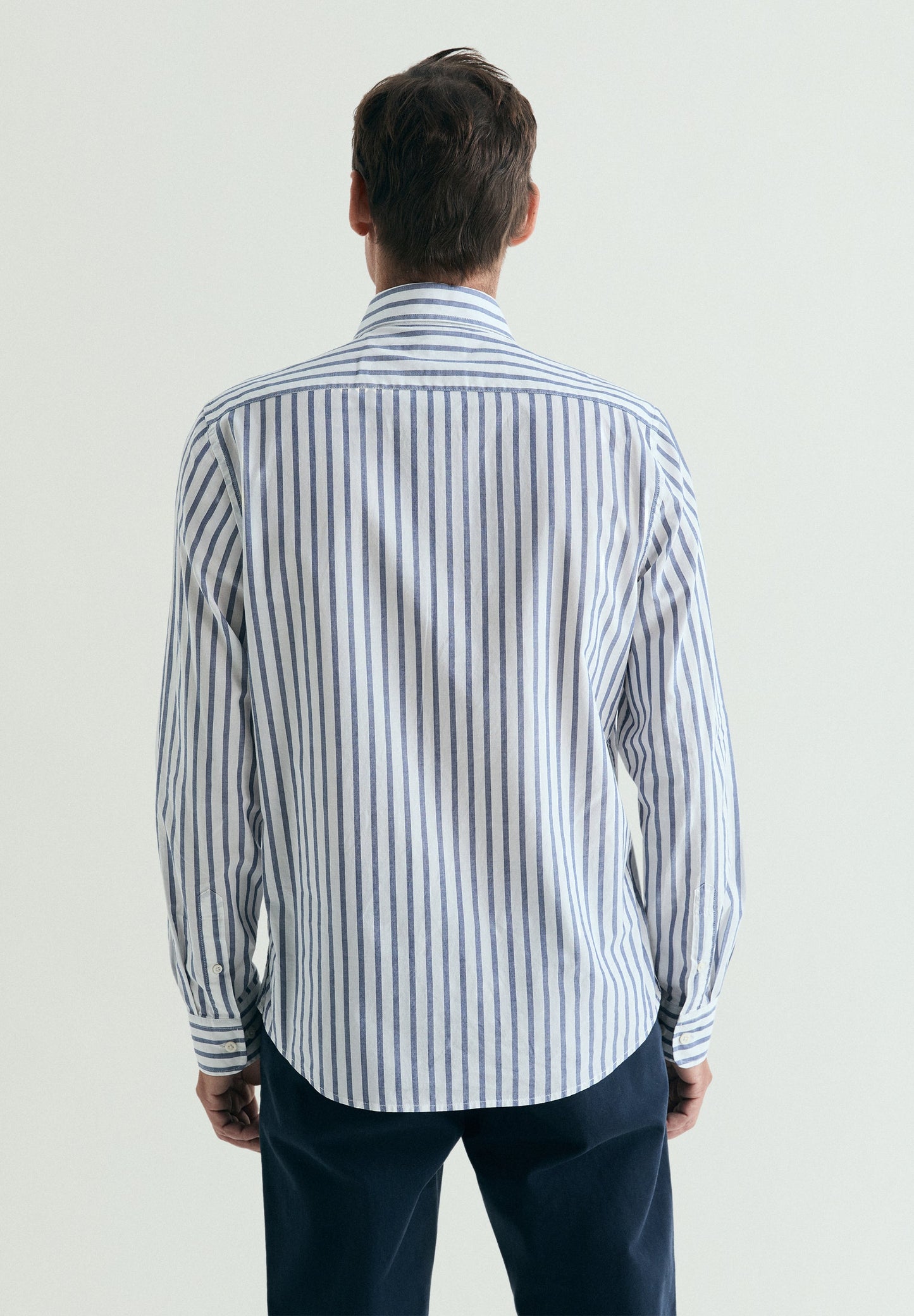 REGULAR FIT STRIPED COTTON SHIRT