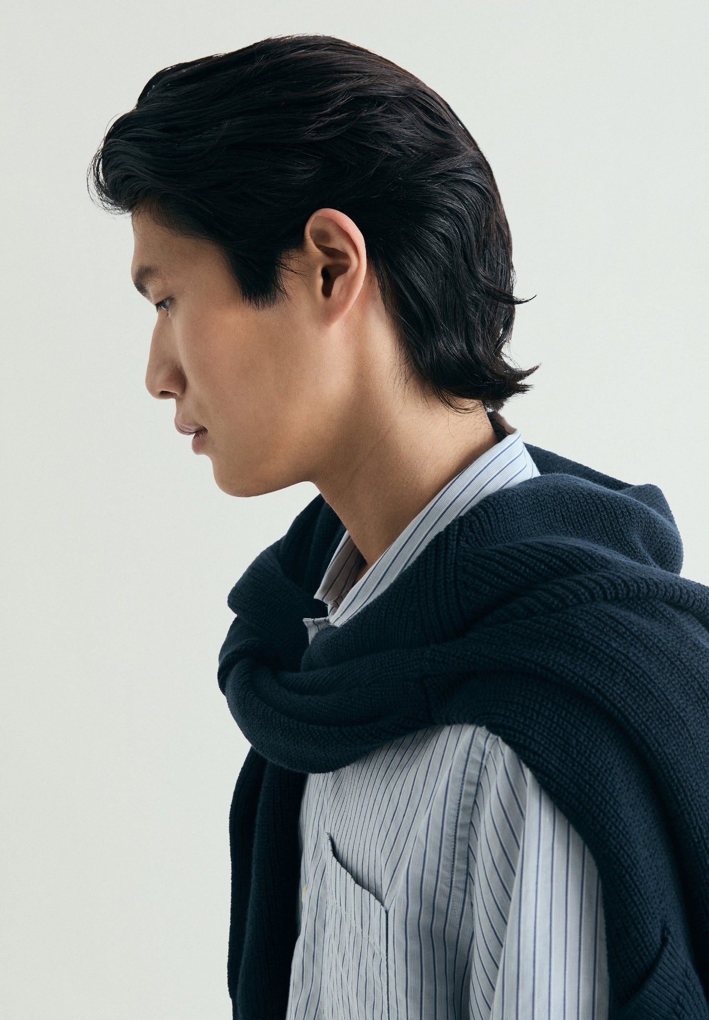 STRIPED SHIRT WITH POCKET