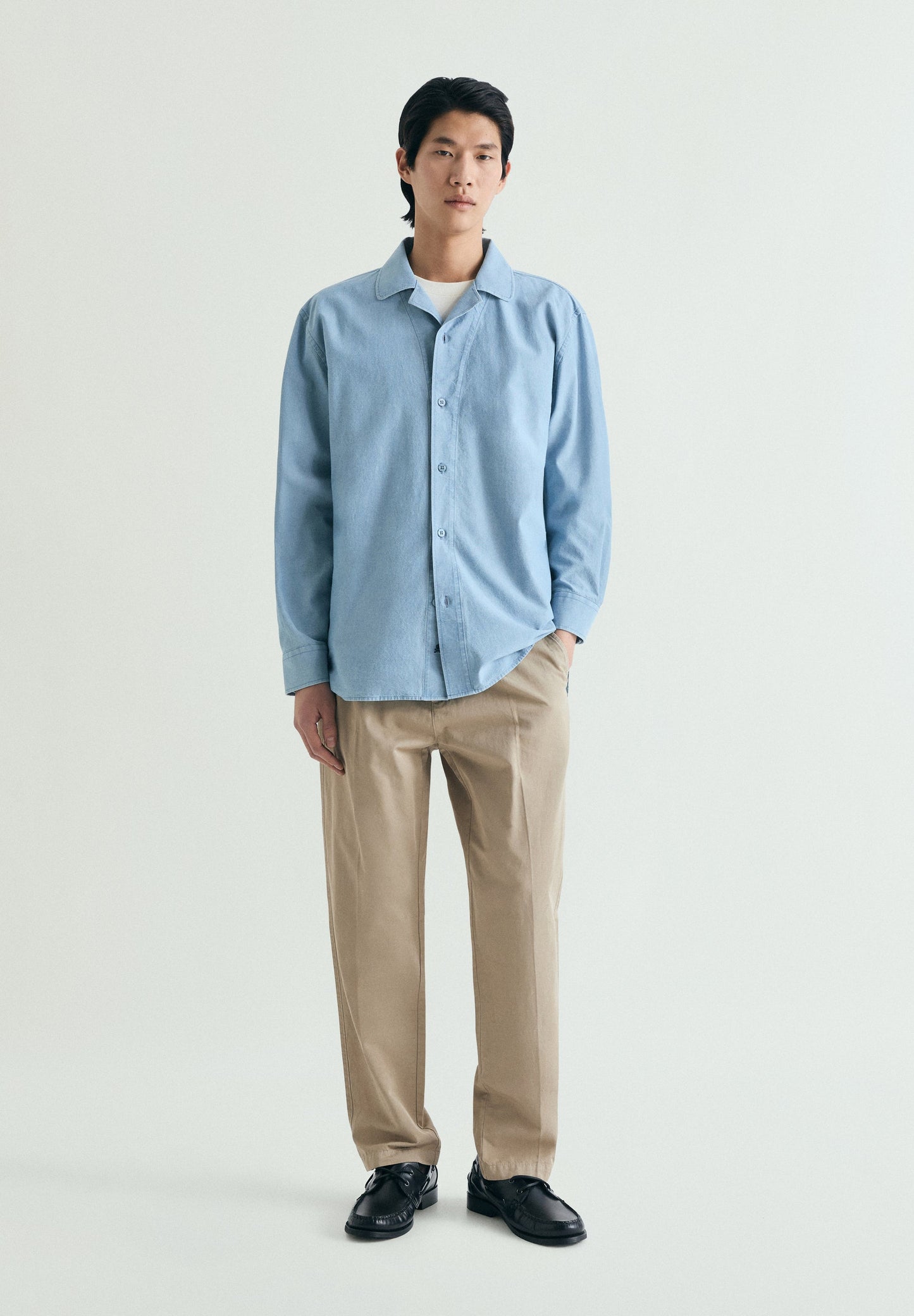 REGULAR FIT DENIM SHIRT