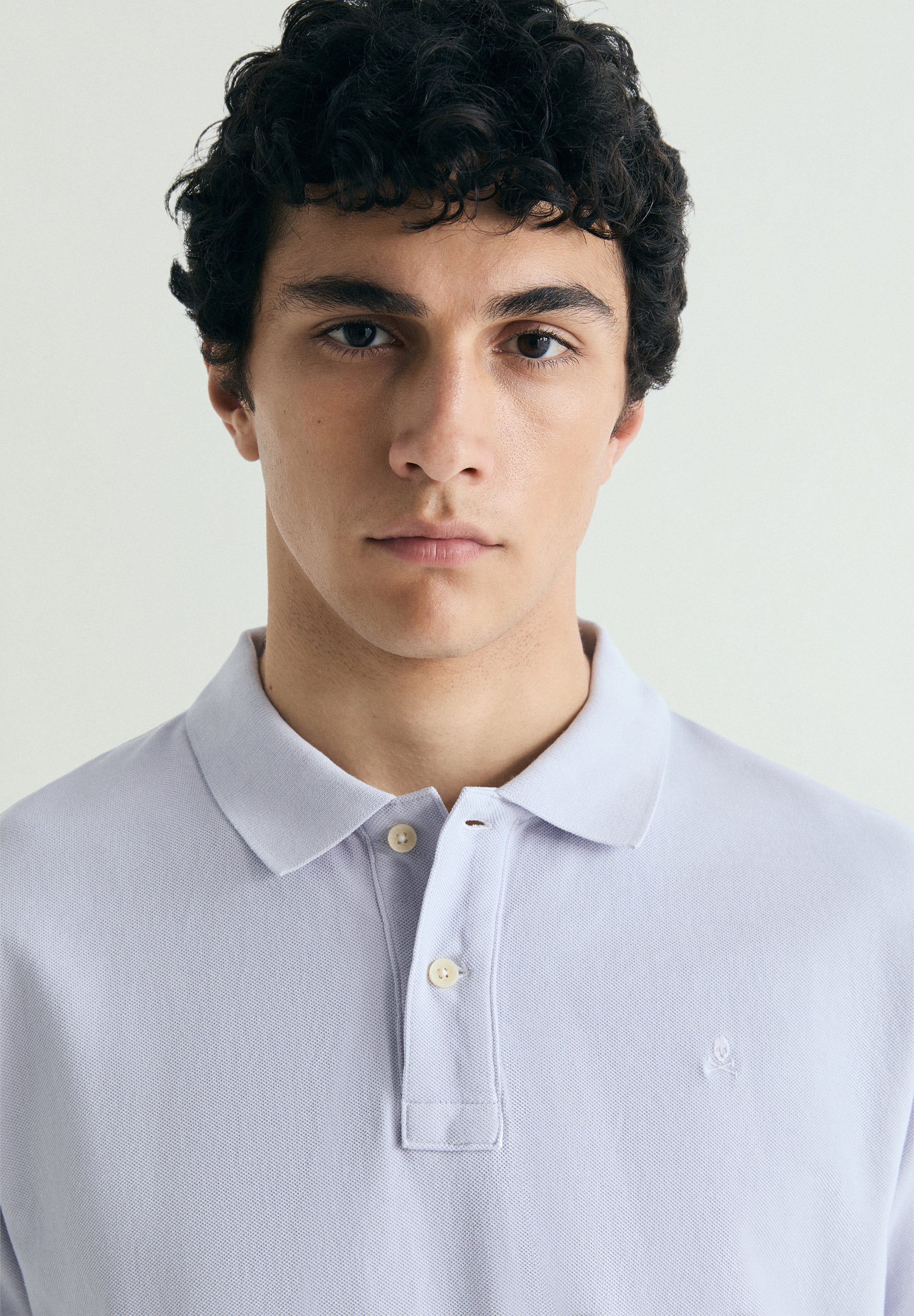 EMBROIDERED PIQUÉ POLO SHIRT