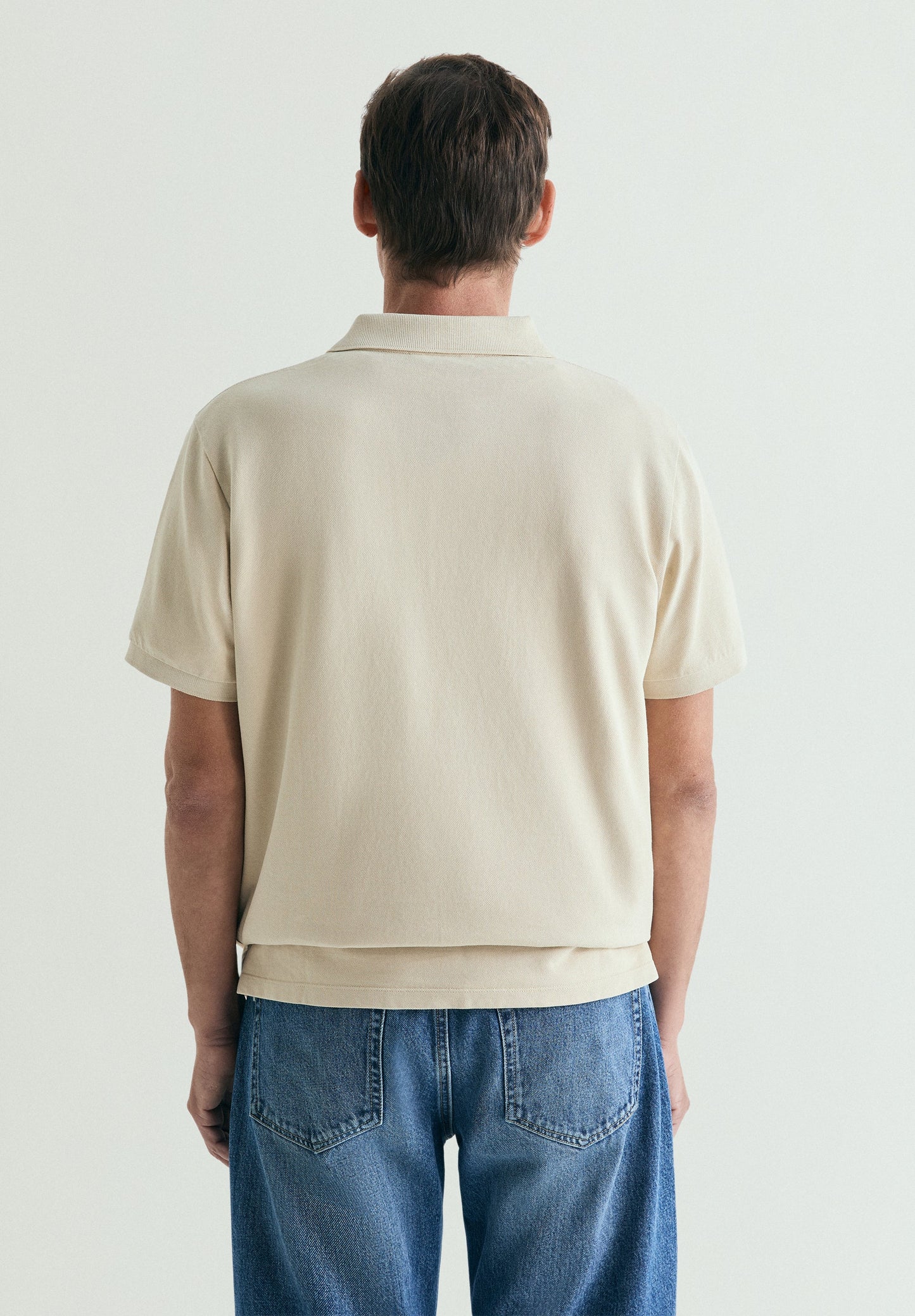 PIQUÉ POLO SHIRT WITH CONTRAST EMBROIDERY