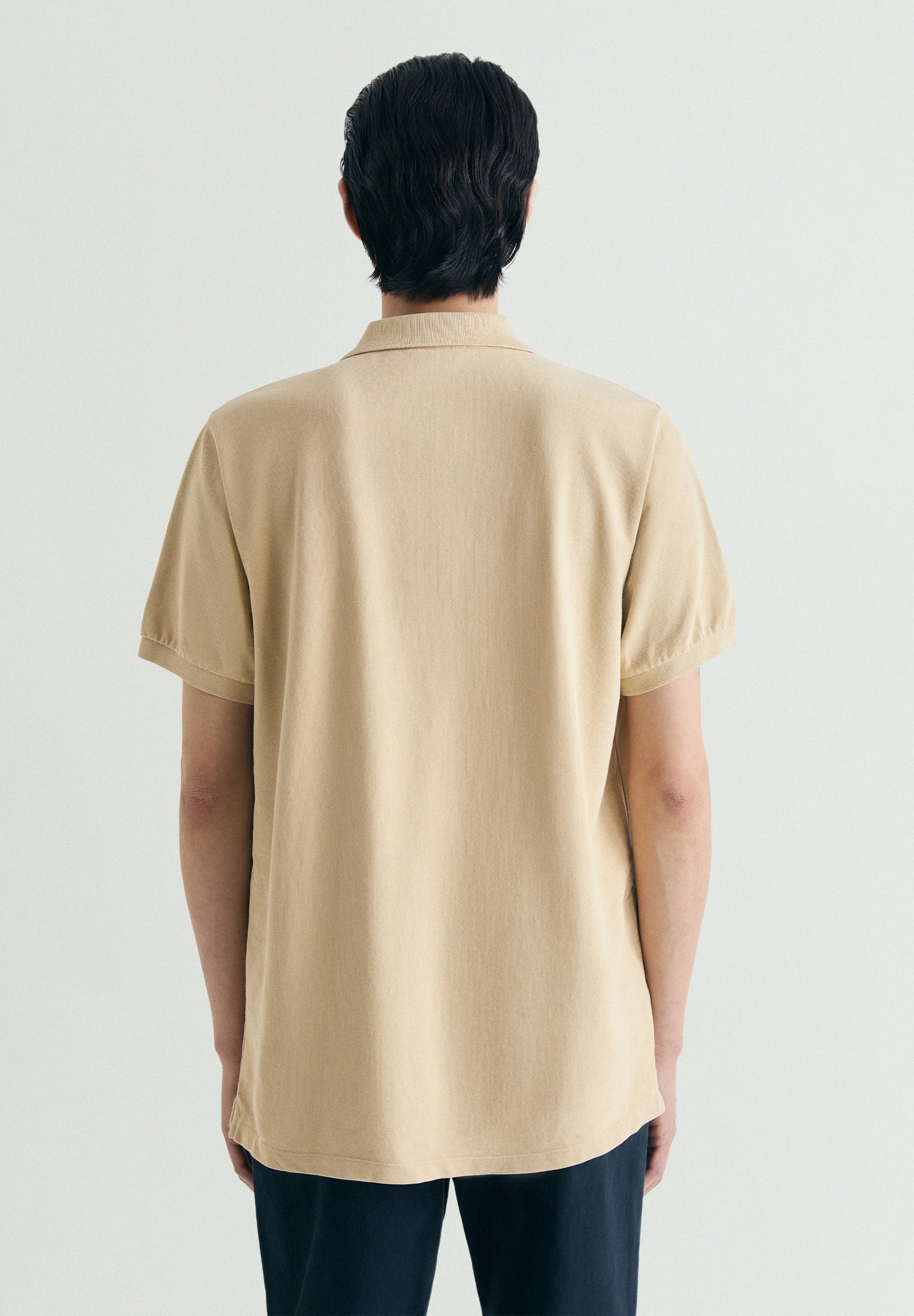 PIQUÉ POLO SHIRT WITH CONTRAST EMBROIDERY