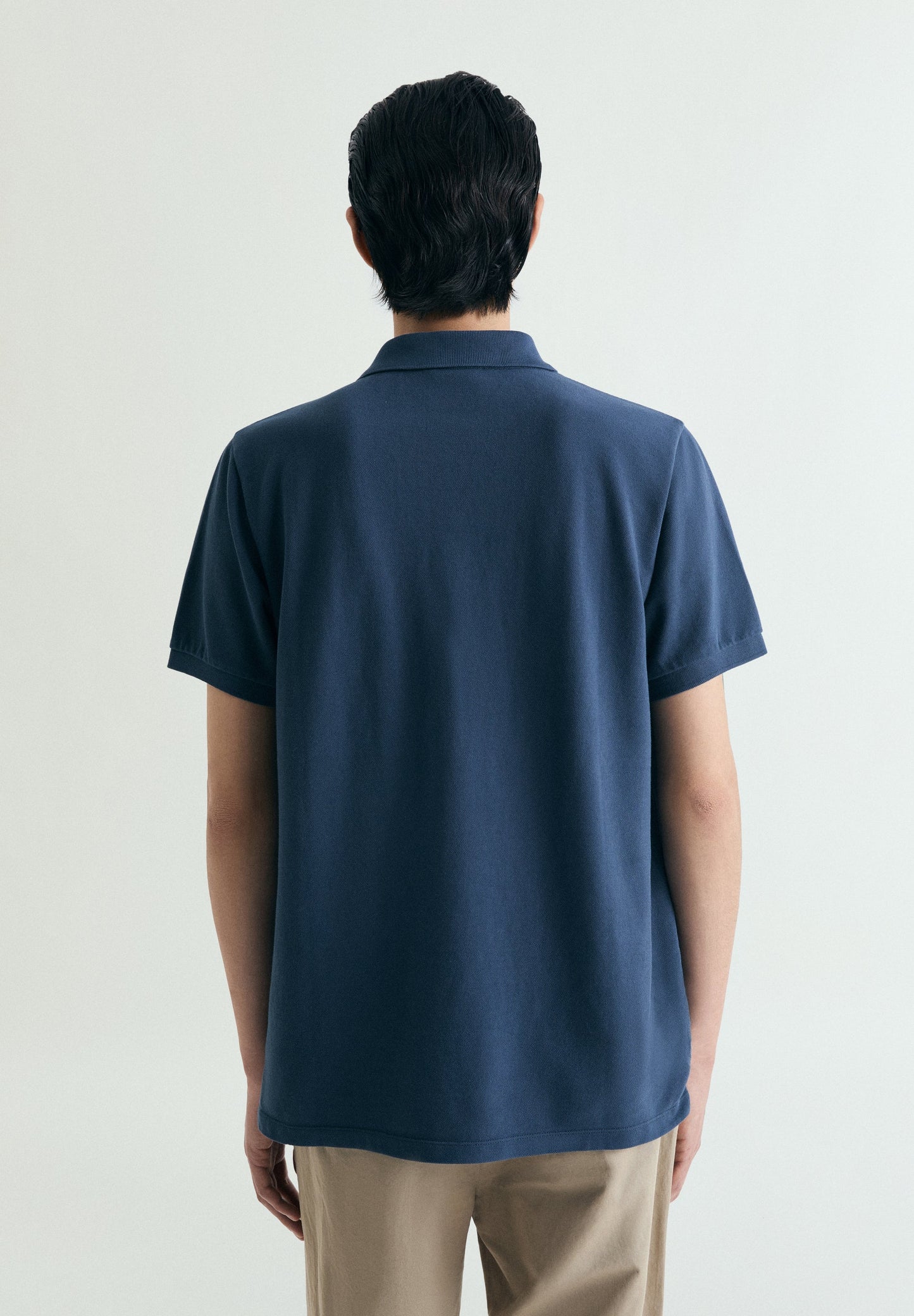 PIQUÉ POLO SHIRT WITH CONTRAST EMBROIDERY