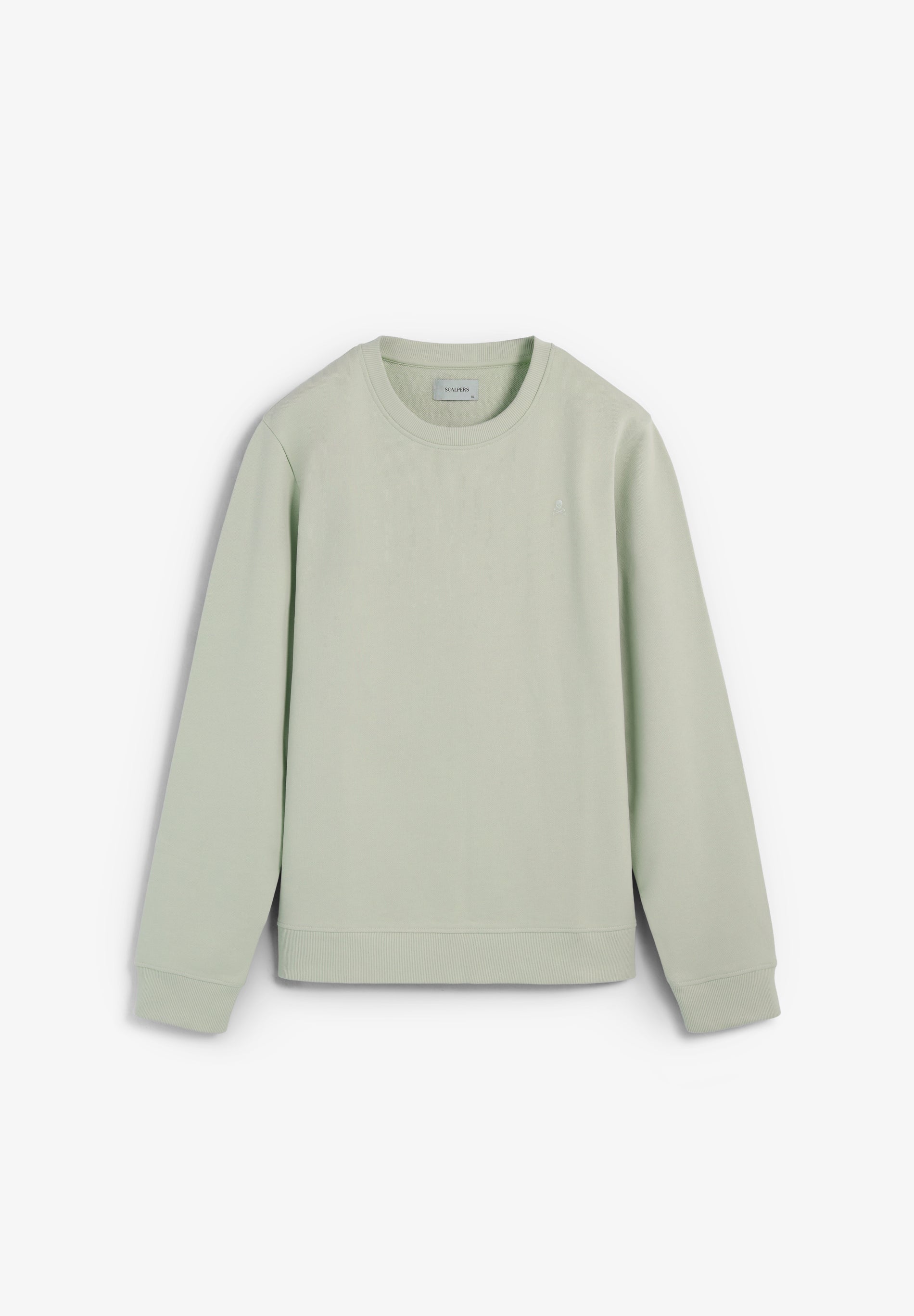 WASHED EMBROIDERED SWEATSHIRT