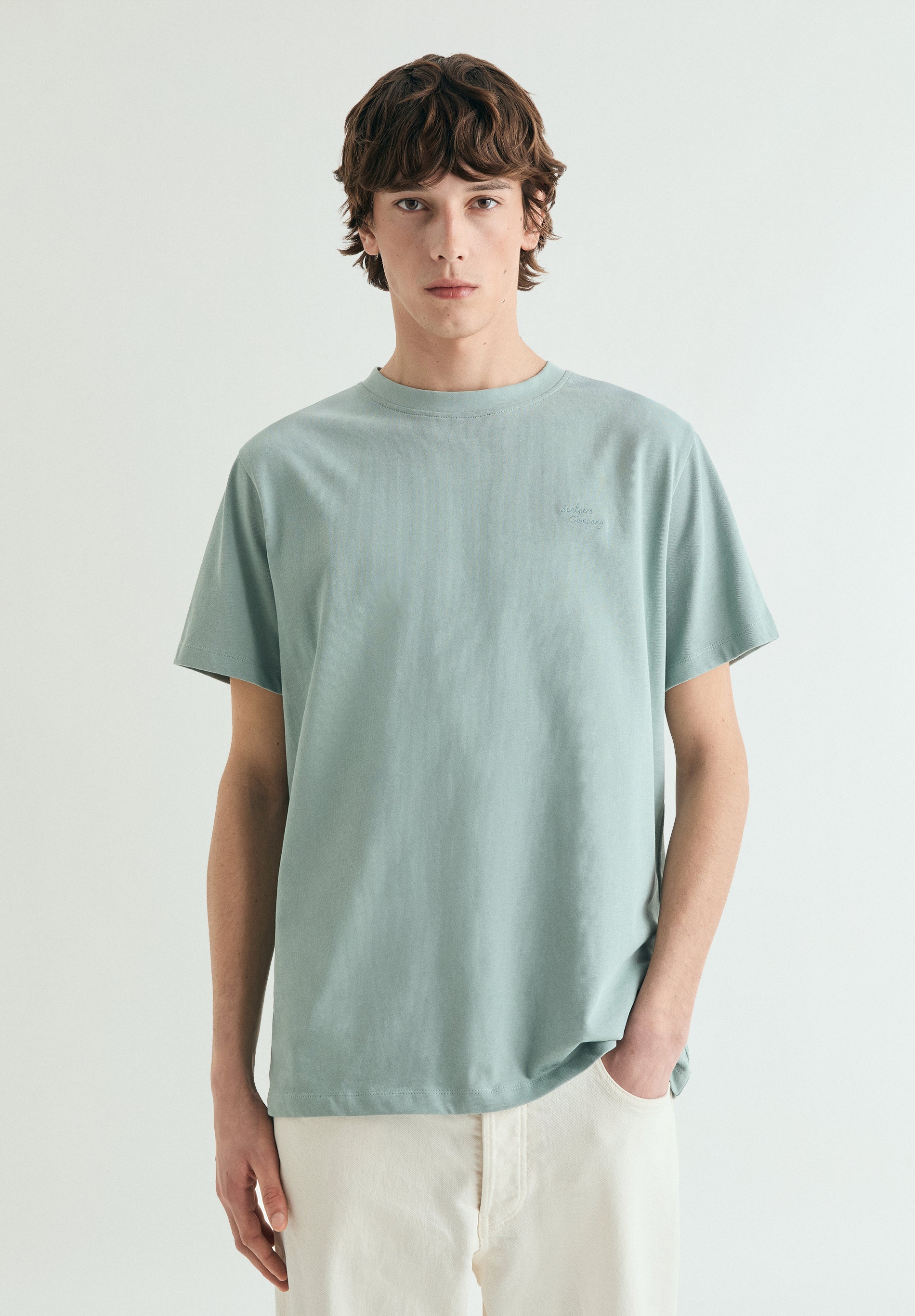 MEDIUM WEIGHT EMBROIDERED T-SHIRT