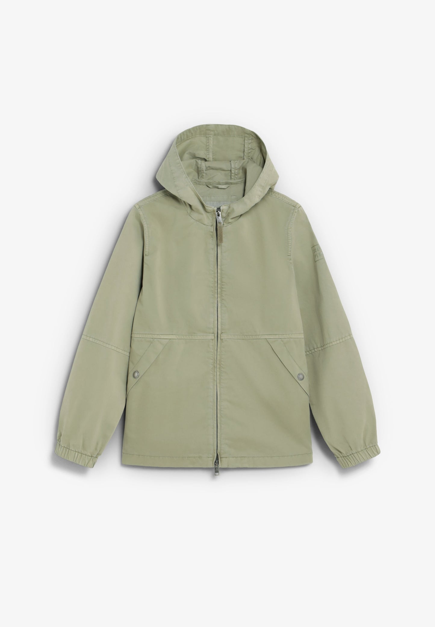 COTTON JACKET WITH HOOD