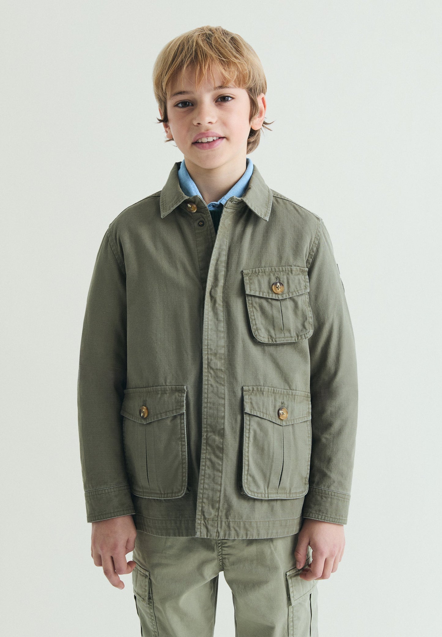 SAFARI JACKET WITH POCKETS