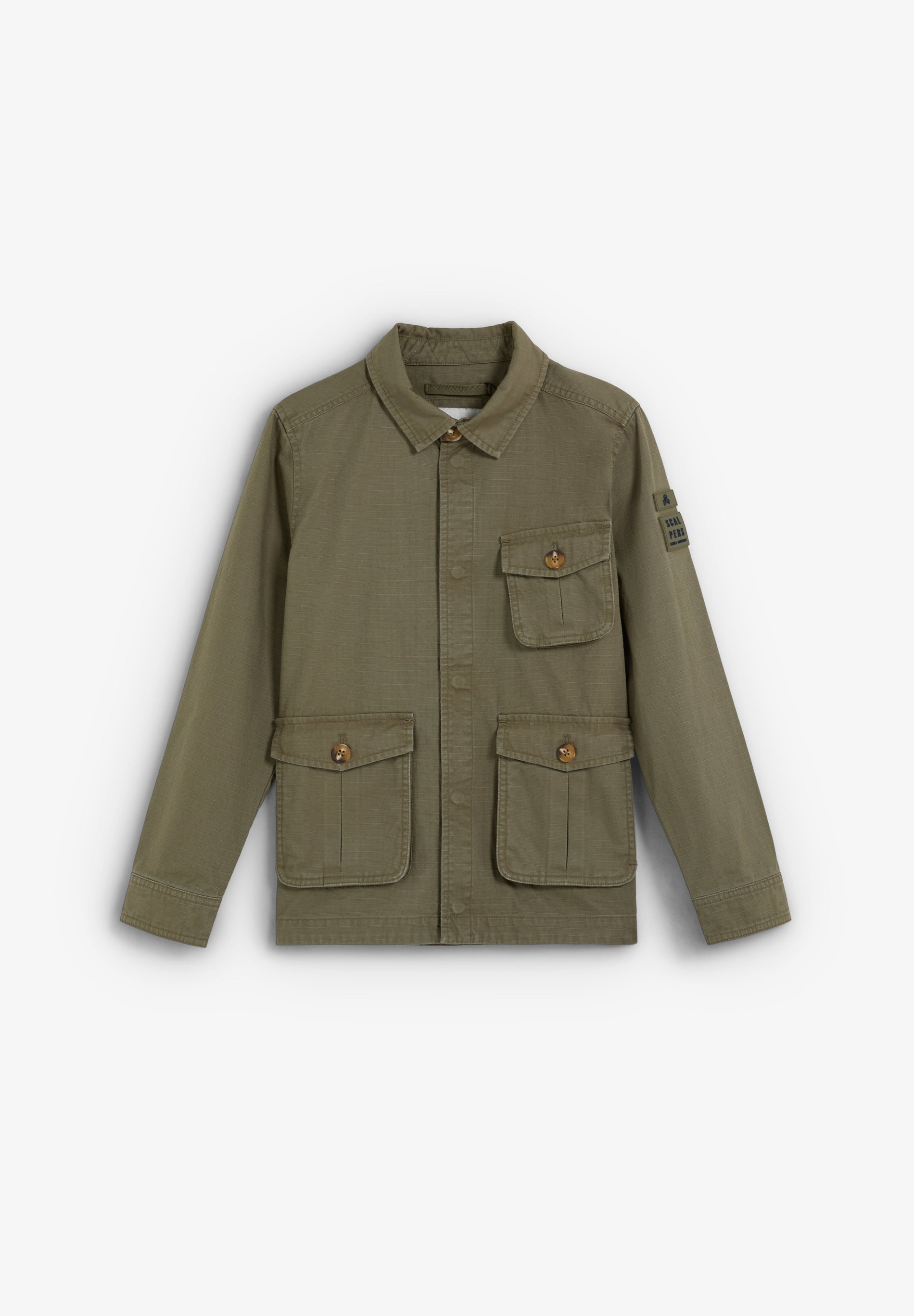 SAFARI JACKET WITH POCKETS
