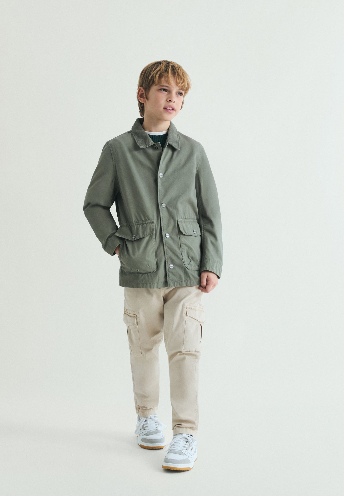 COTTON JACKET WITH POCKETS