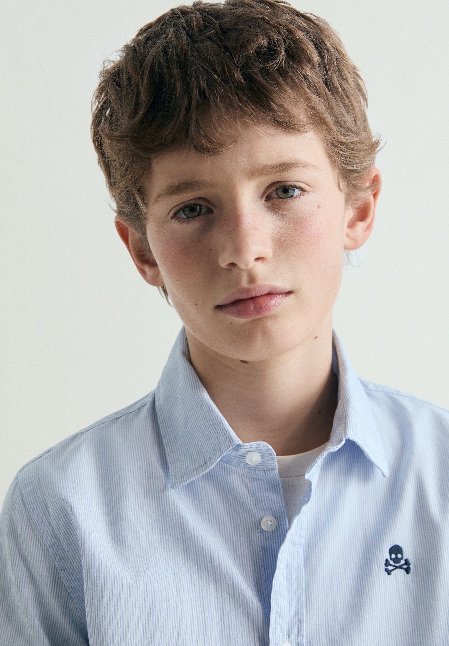 REGULAR FIT SKULL SHIRT