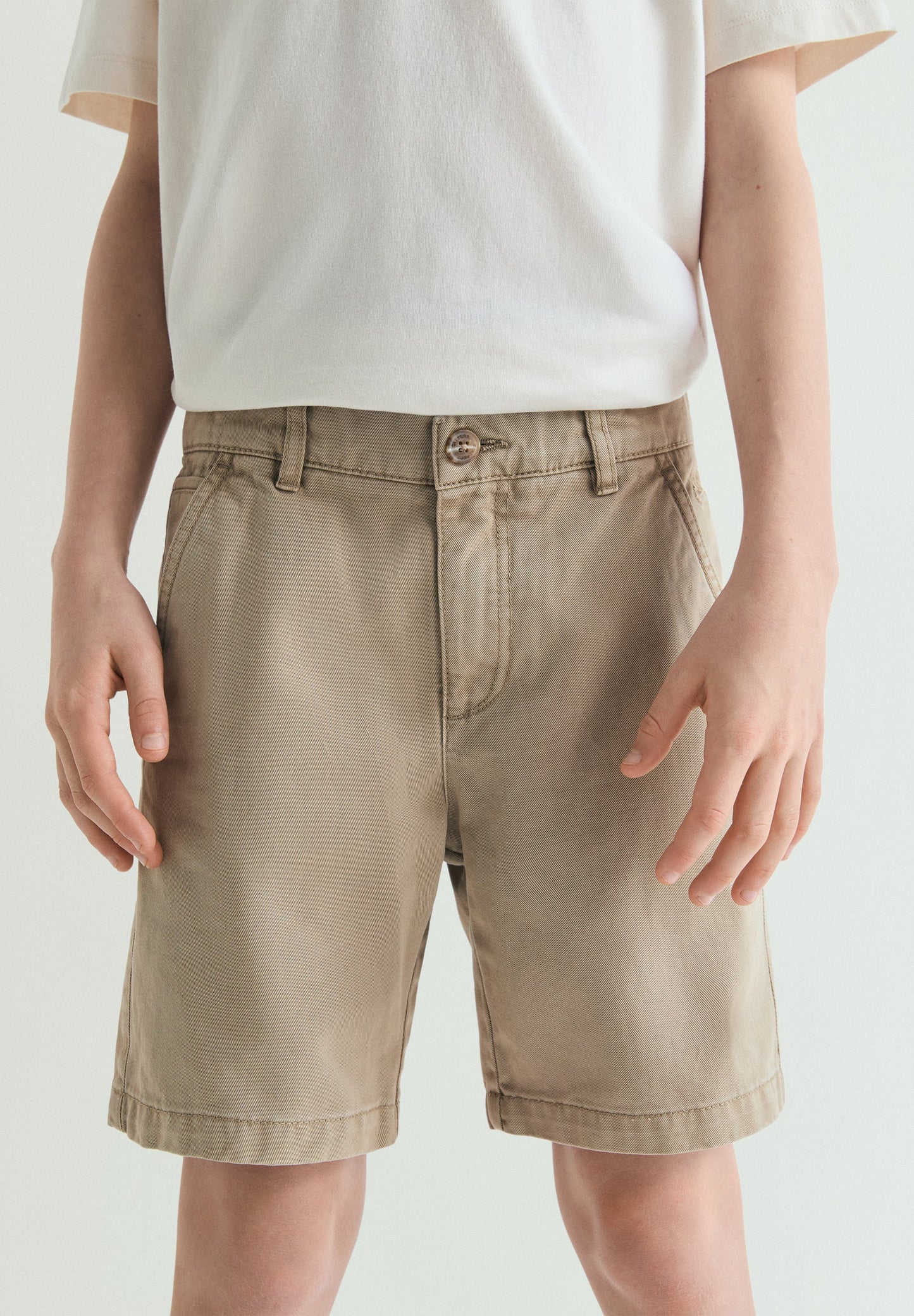 ORGANIC COTTON BERMUDA SHORTS