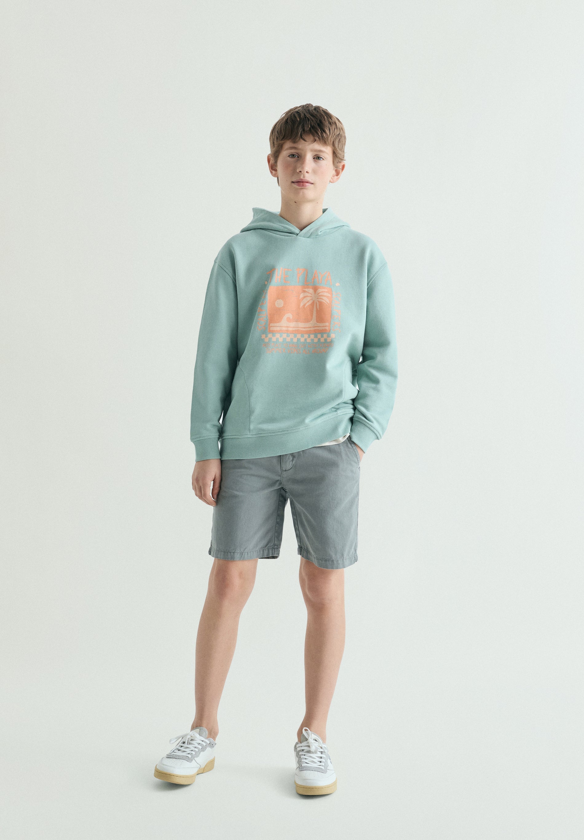 ORGANIC COTTON BERMUDA SHORTS