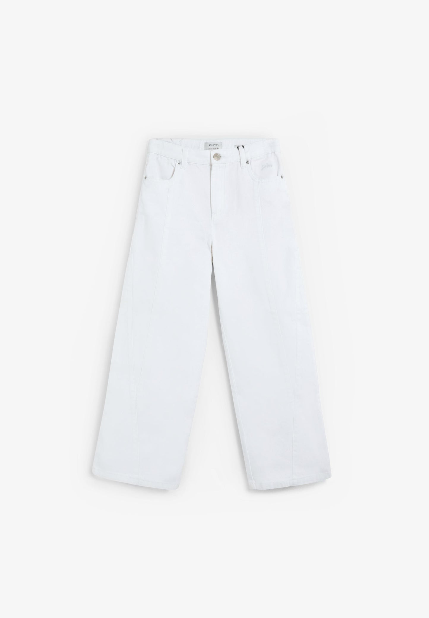 WIDE LEG JEANS WITH SEAMS