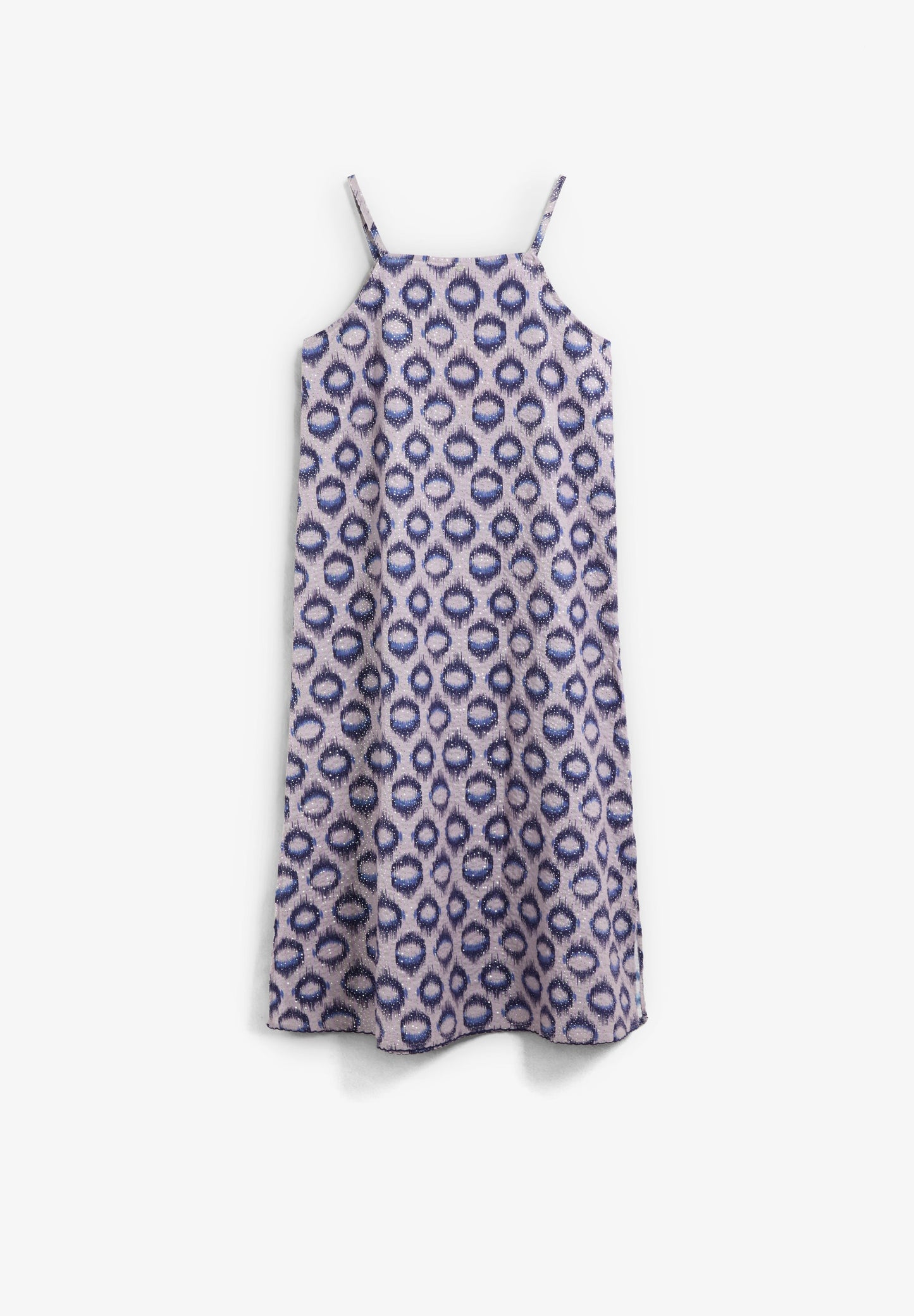 PRINTED MIDI DRESS