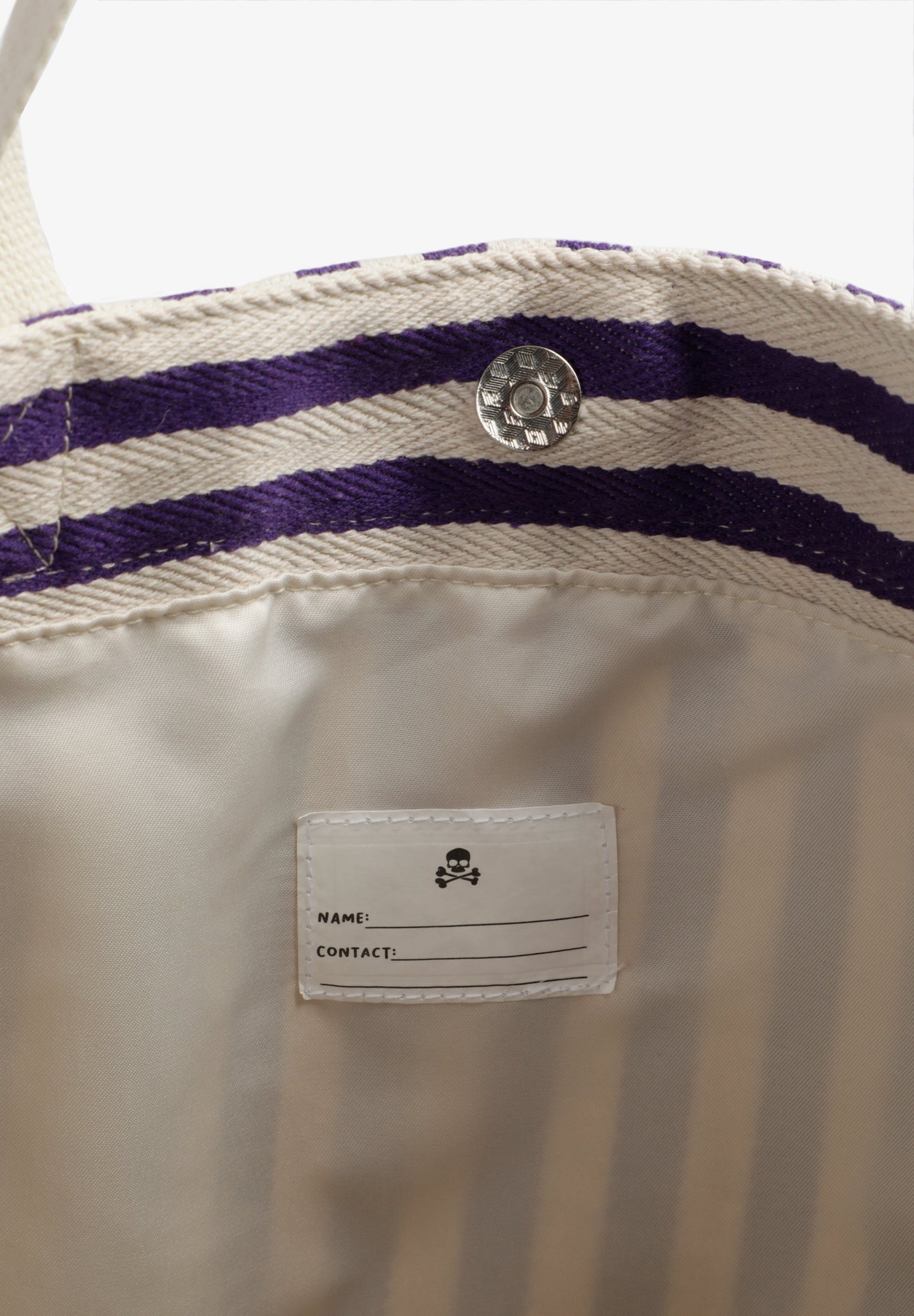 STRIPED TOTE BAG