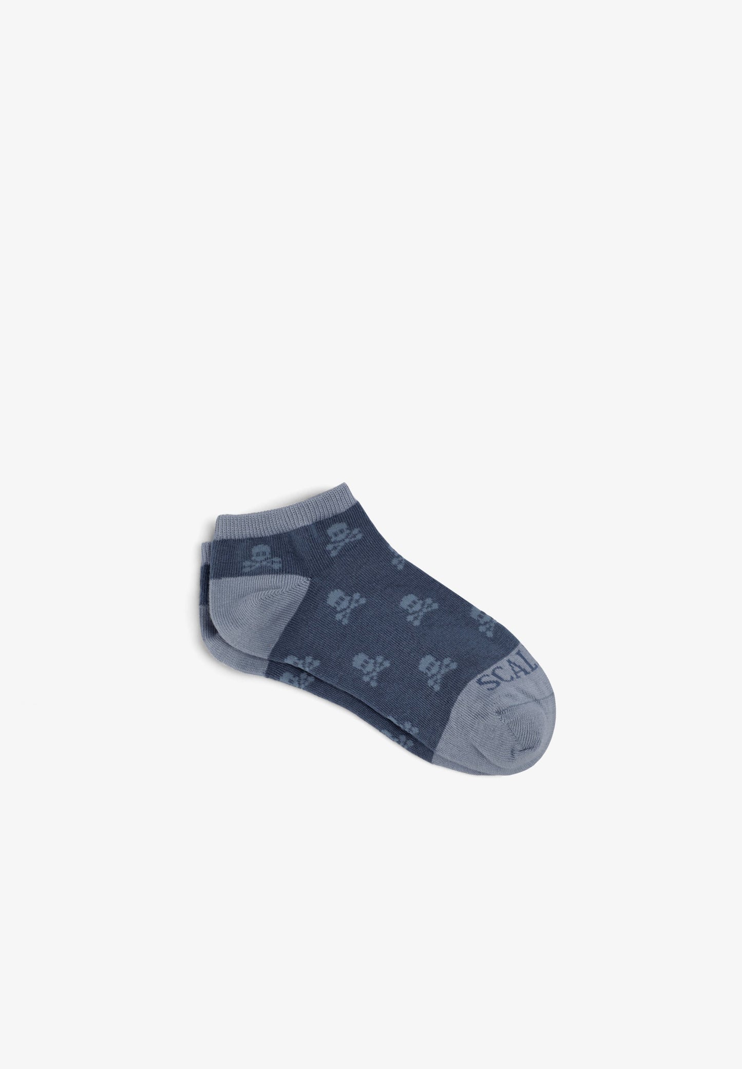 SKULL PRINT ANKLE SOCKS