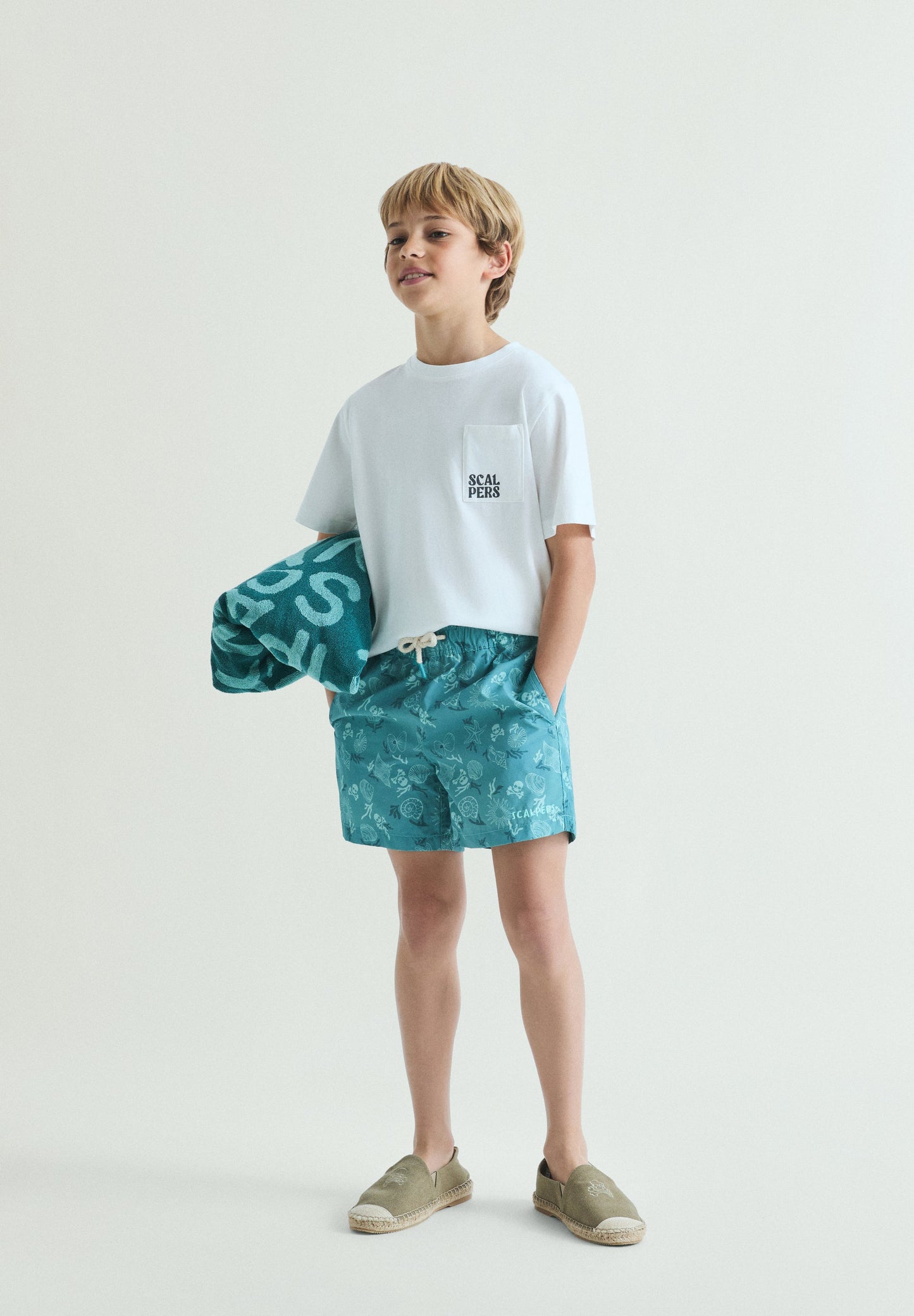 NAUTICAL SWIMMING TRUNKS