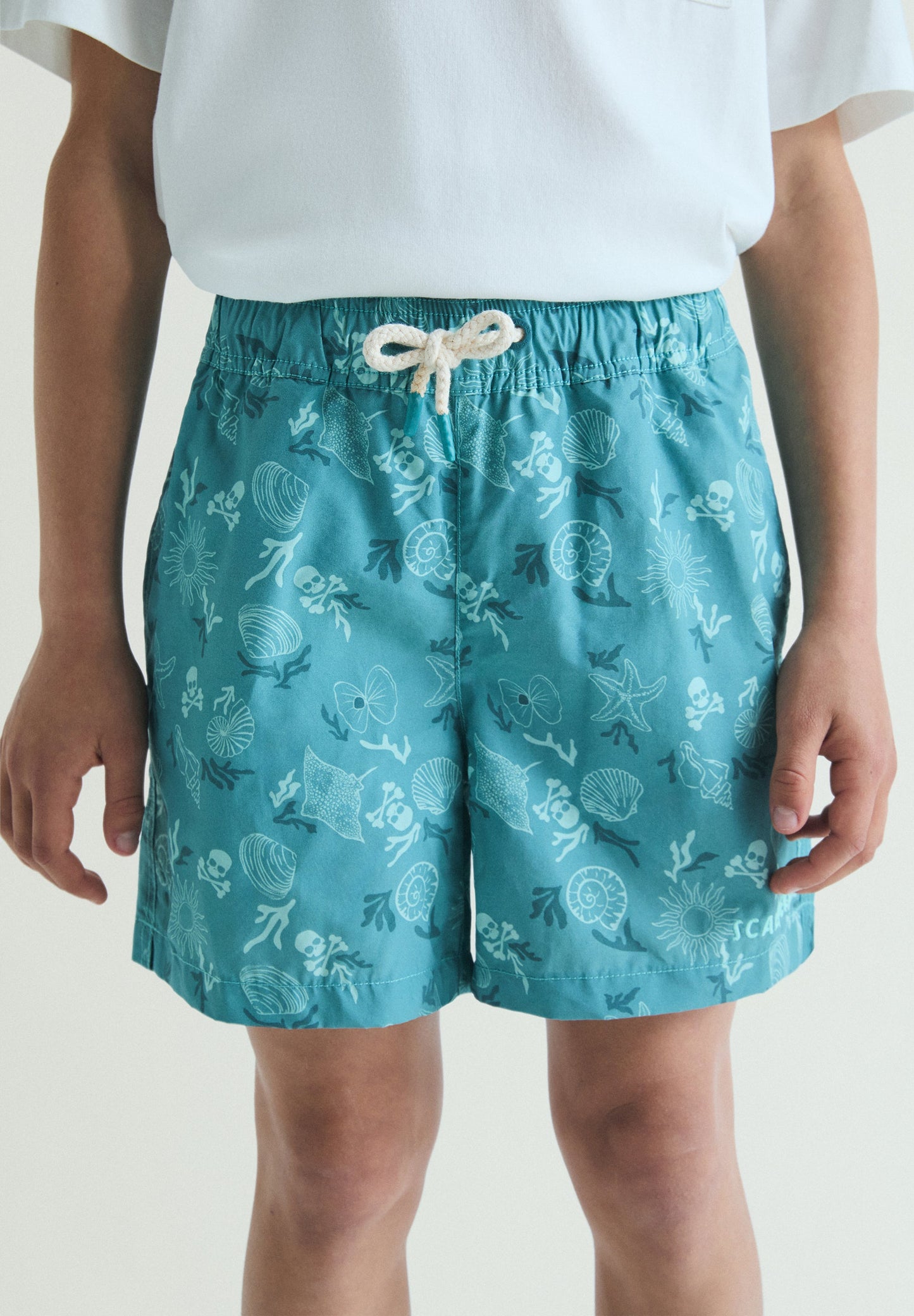 NAUTICAL SWIMMING TRUNKS