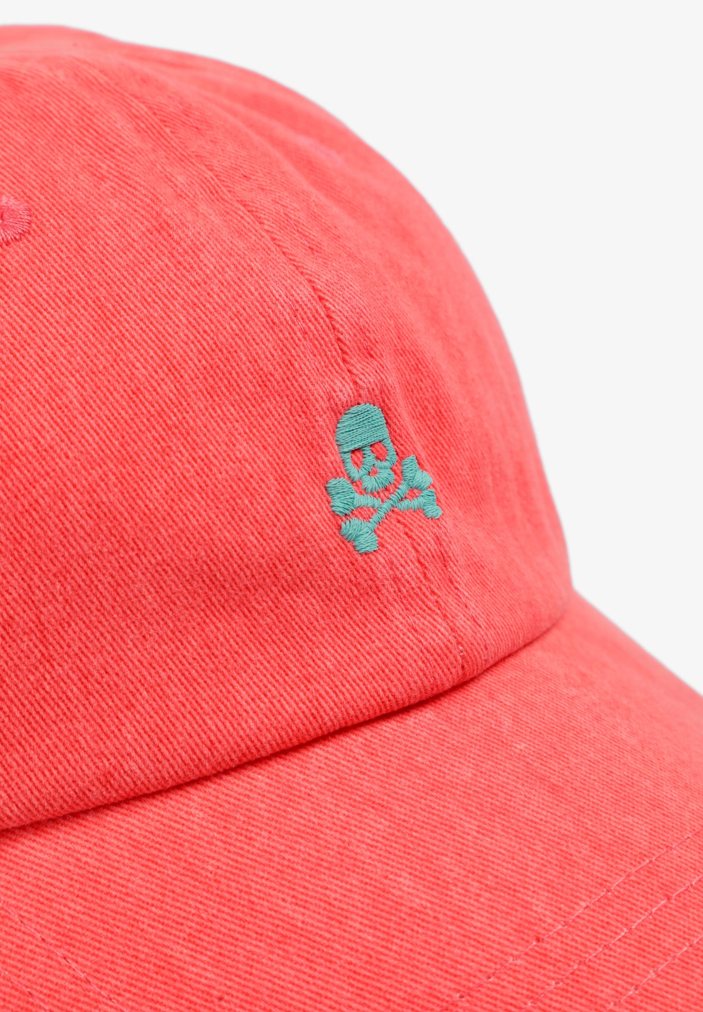 EMBROIDERED SKULL CAP