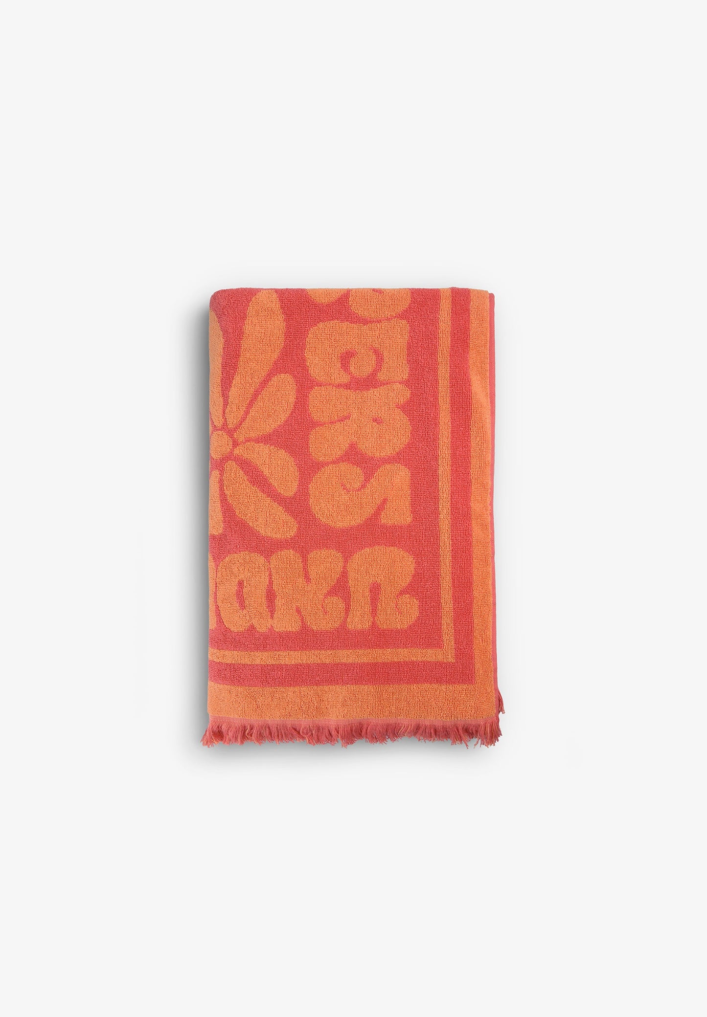 CONTRAST BEACH TOWEL