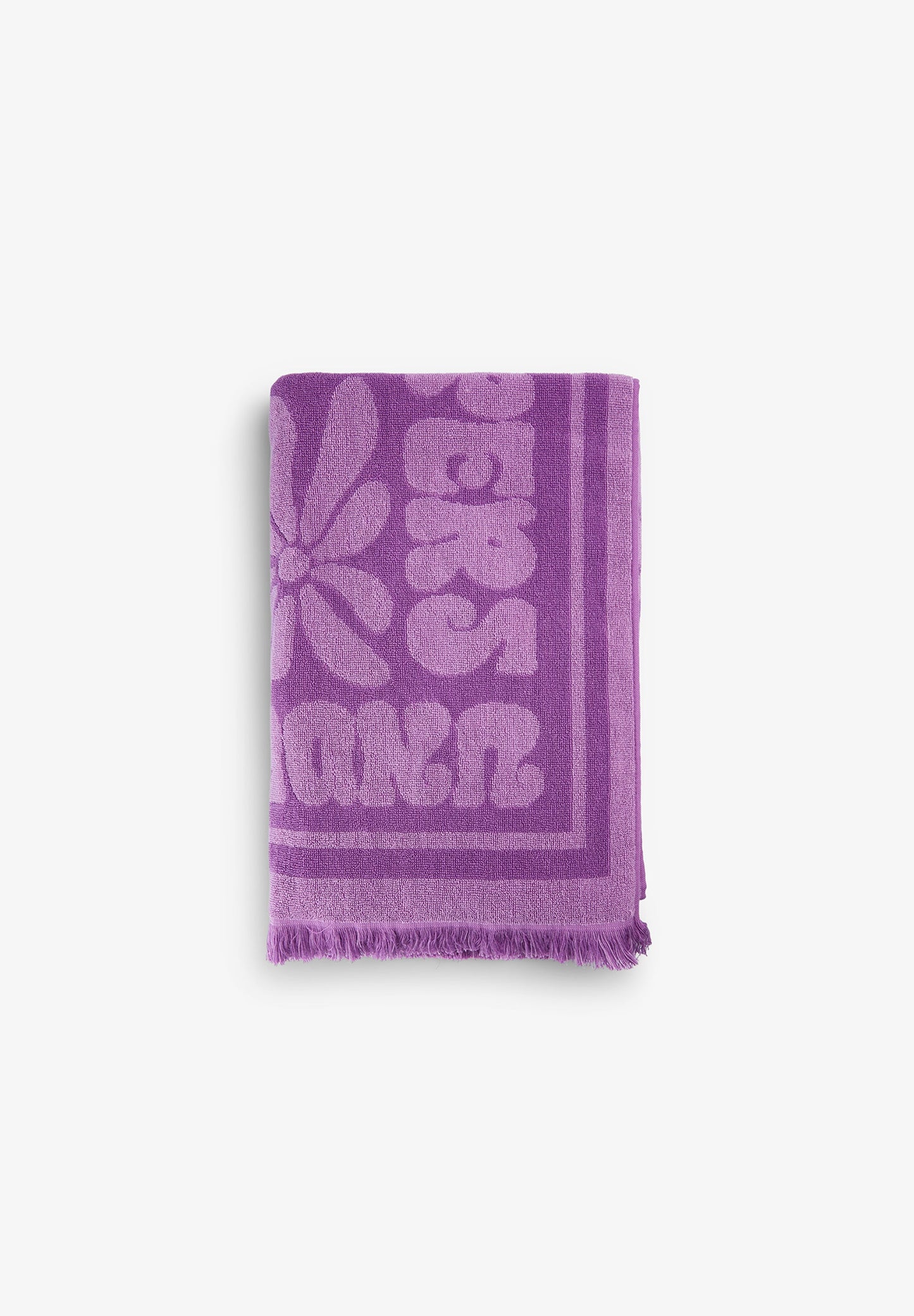 CONTRAST BEACH TOWEL