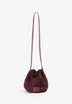 RAFFIA BUCKET BAG