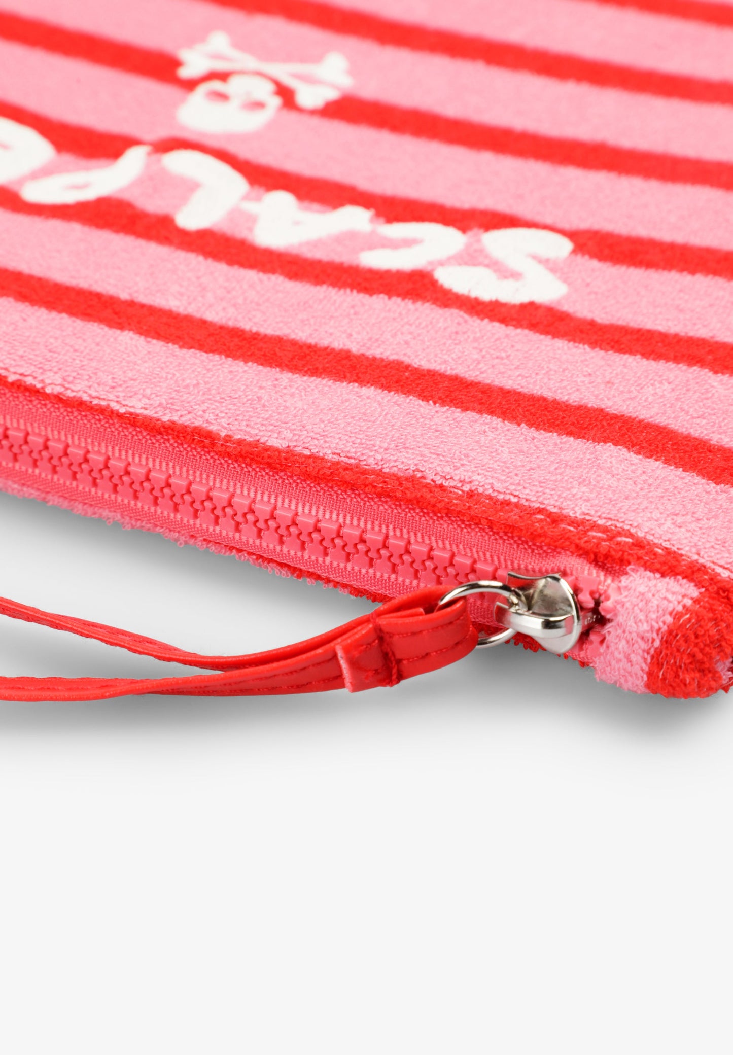 STRIPED TOWELLING TOILETRY BAG