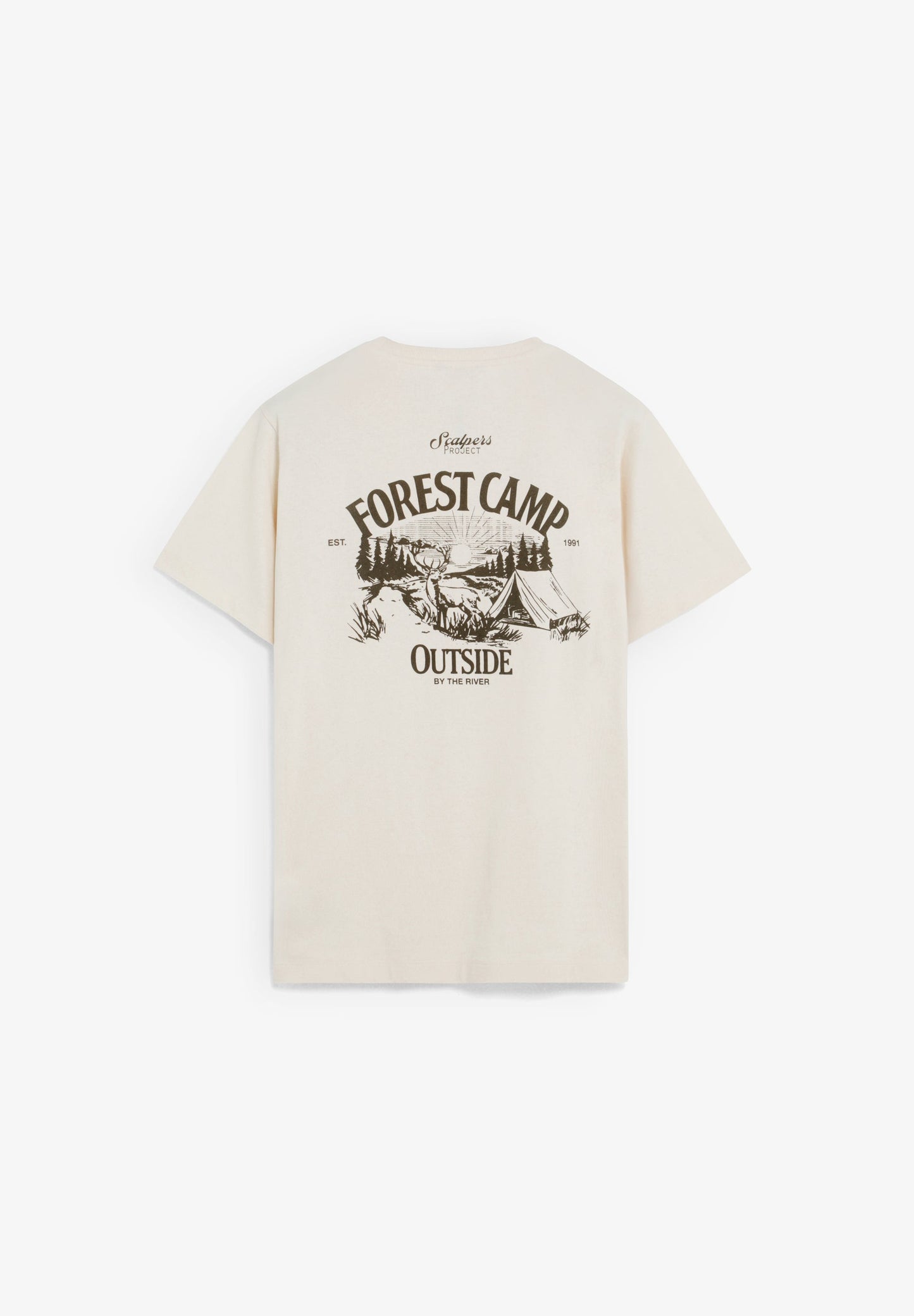 CAMISETA ESTAMPADA EFECTO LAVADO - Scalpers