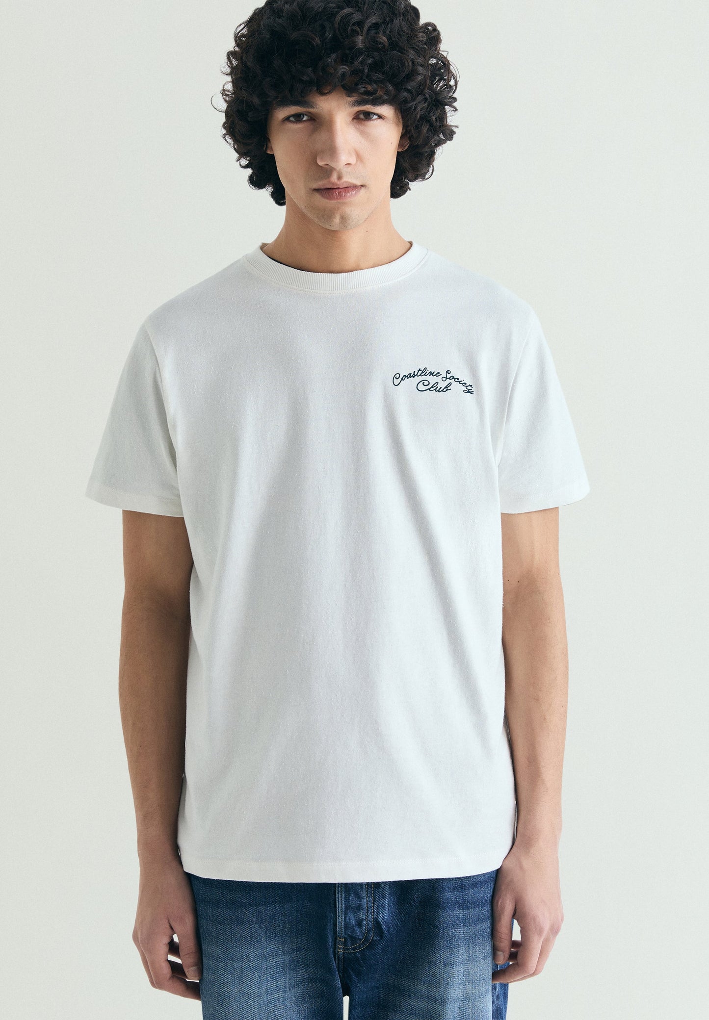 CONTRAST PRINT T-SHIRT