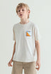 TUNE PRINT T-SHIRT