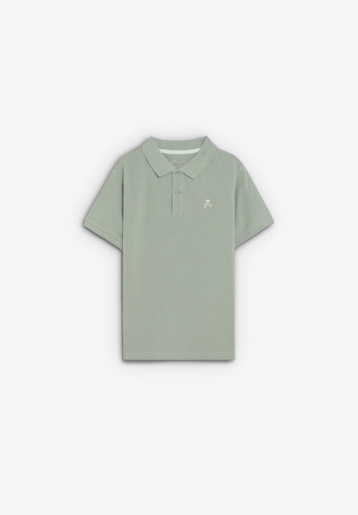 BASIC POLO SHIRT WITH SKULL