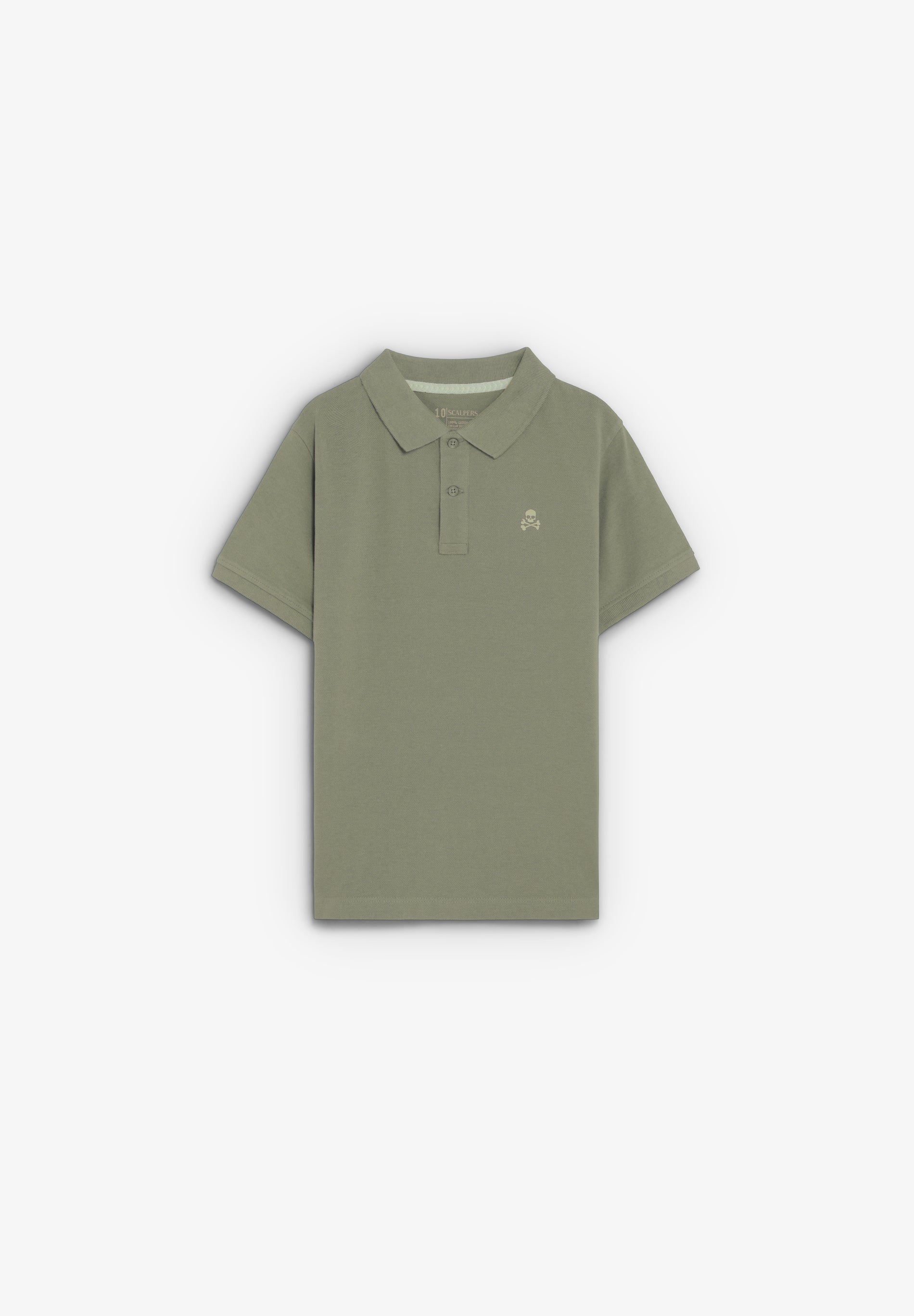 BASIC POLO SHIRT WITH SKULL