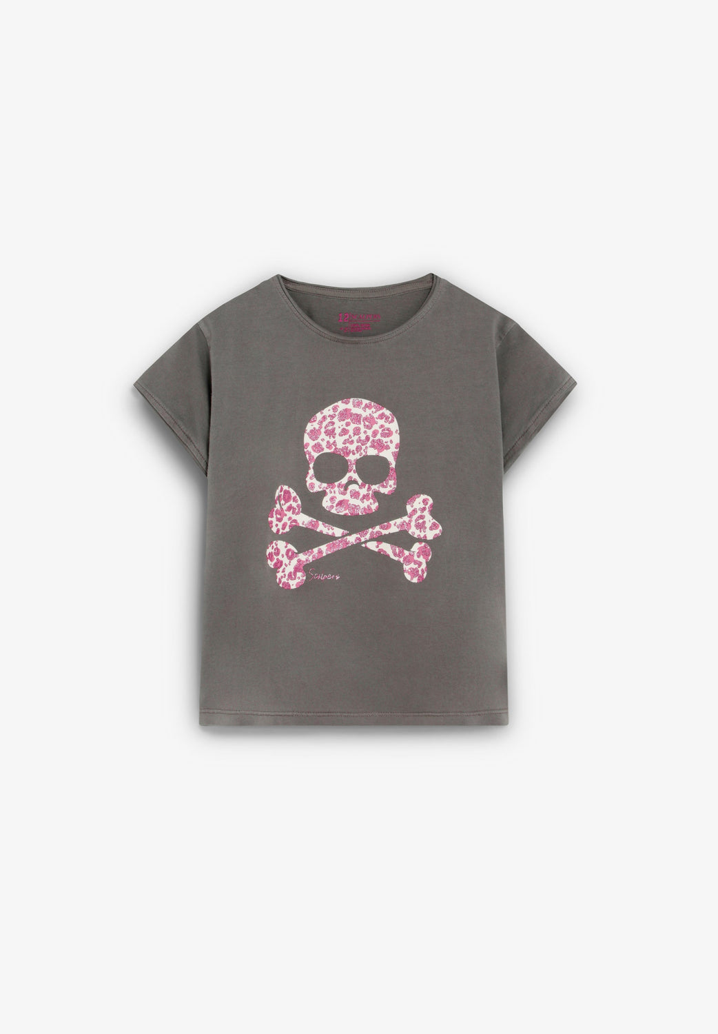 CAMISETA CALAVERA ANIMAL PRINT - Scalpers